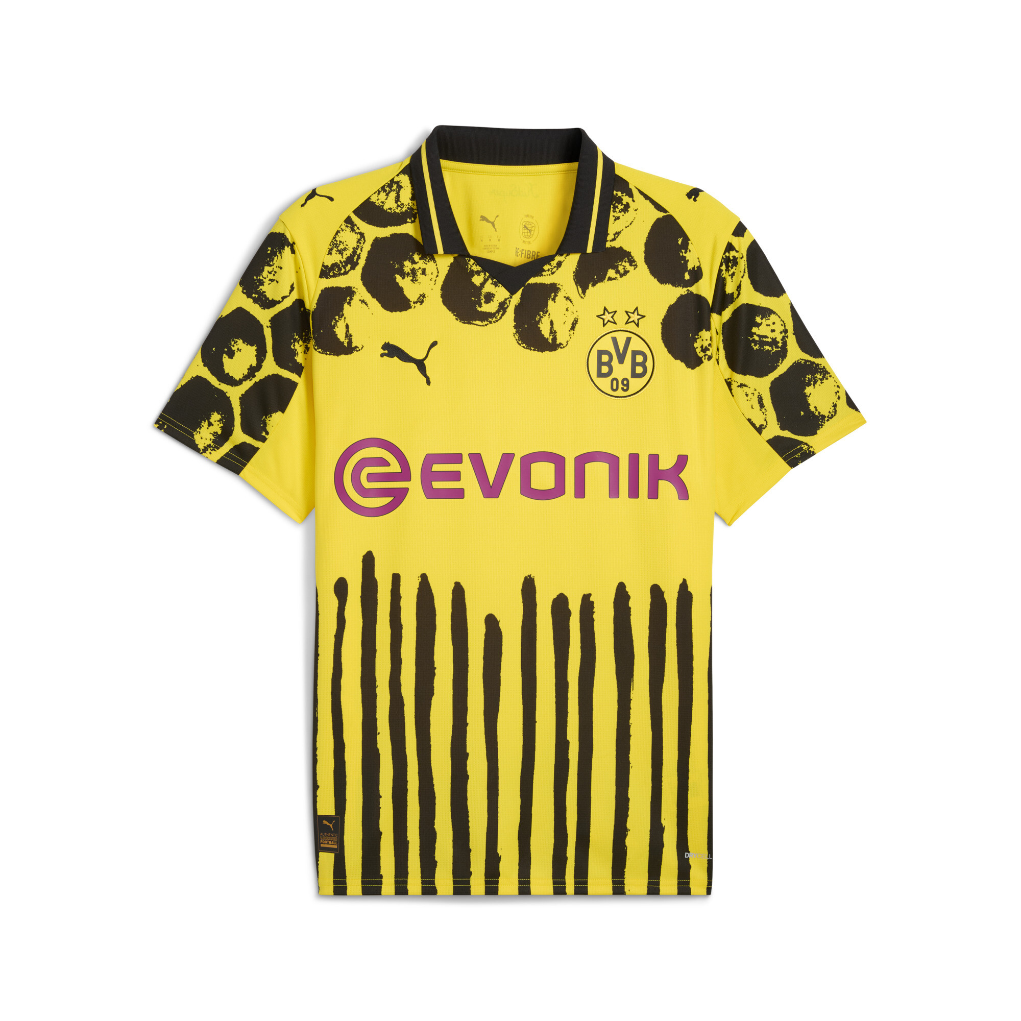 商品情報PUMA x KIDSUPER BVB ホームキット蜂の巣（ハニカム）構造にインスパイアされた幾何学的なデザインが印象的なこのBVBホームキットは、クラブのスピリットとアートの融合を体現した一