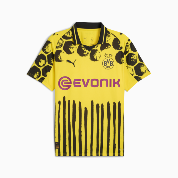KIDSUPER x BORUSSIA DORTMUND Jersey Men, Faster Yellow-PUMA Black, large-ZAF
