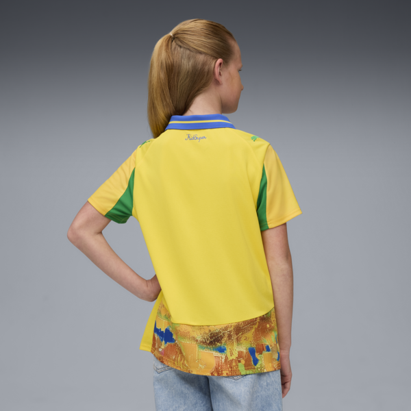 KIDSUPER x MAMELODI SUNDOWNS Jersey Youth, Pelé Yellow-Fast Green, large-ZAF