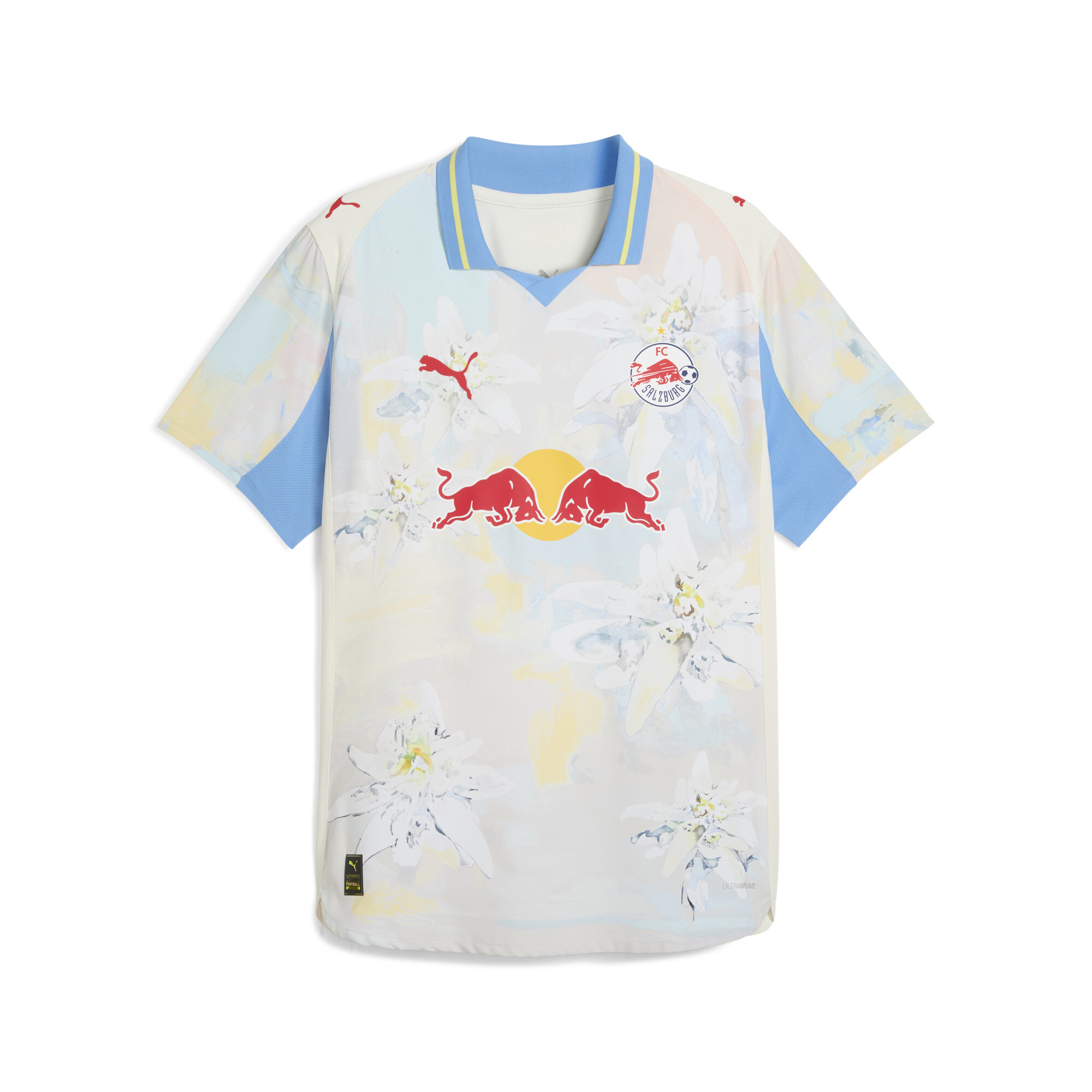 Puma KIDSUPER x FC RED BULL SALZBURG Trikot Teenager Für Für Kinder | Mit Print | Frosted Ivory/Red | Größe: 9-10Y