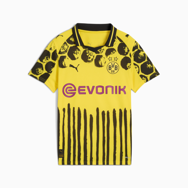 KIDSUPER x BORUSSIA DORTMUND Jersey Youth, Faster Yellow-PUMA Black, large-MEX