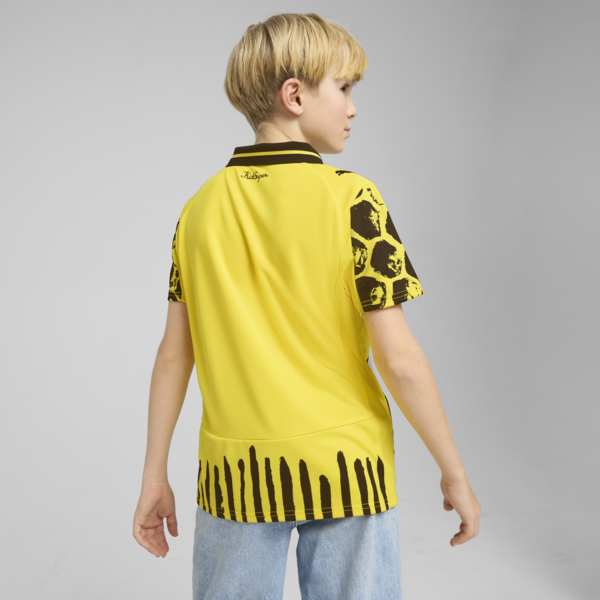 KIDSUPER x BORUSSIA DORTMUND Jersey Youth, Faster Yellow-PUMA Black, large-MEX