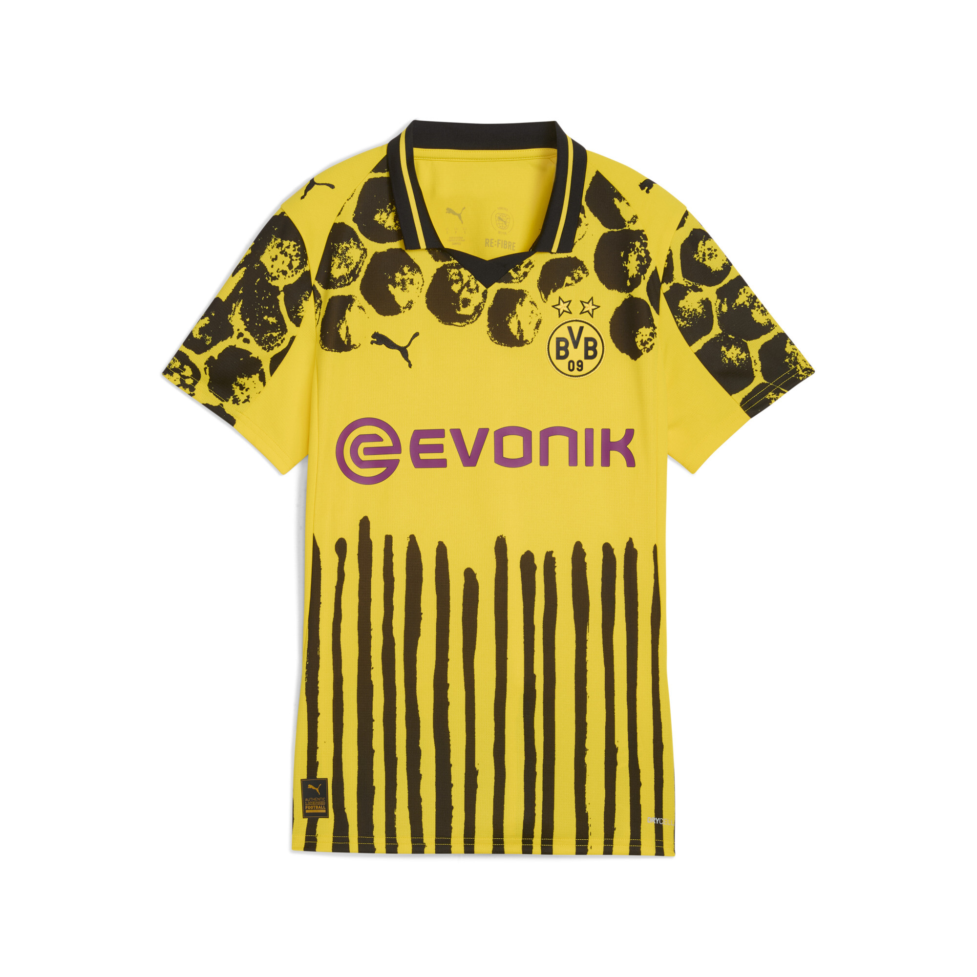 Puma KIDSUPER x BORUSSIA DORTMUND Trikot Damen | Mit Print | Faster Yellow/Black | Größe: XL