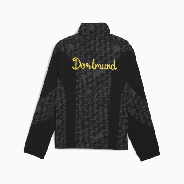 Chamarra reversible KID SUPER x BORUSSIA DORTMUND para hombre, PUMA Black-Faster Yellow, large-MEX