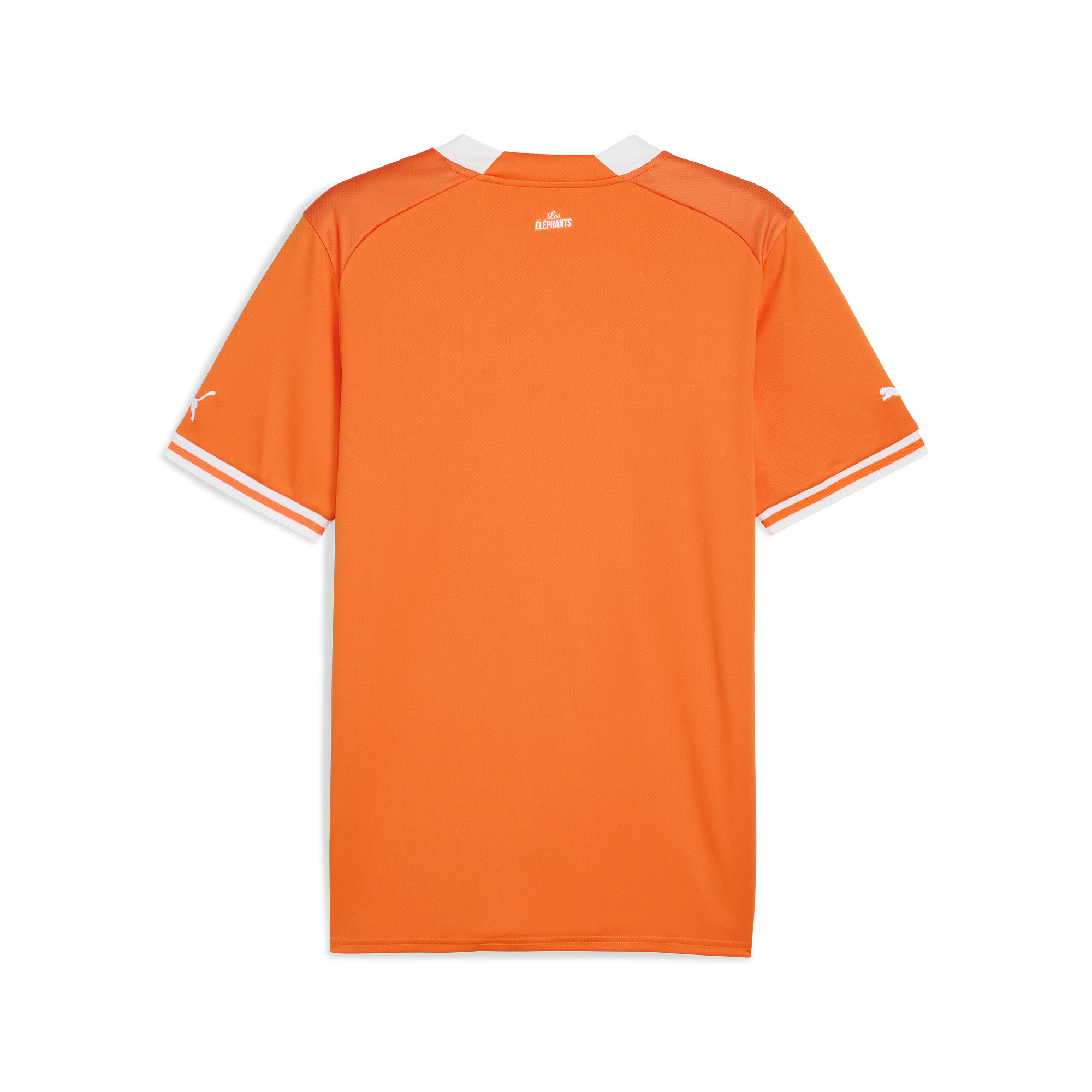 Men's Puma Ivory Coast Home Jersey, Orange, Size XS, Sport