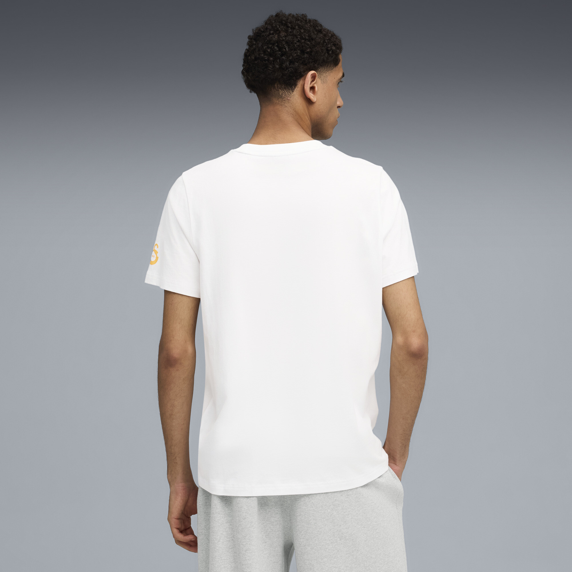 PUMA Galatasaray SK KING Logo T-shirt voor Heren, Wit, Maat XL thumbnail 3