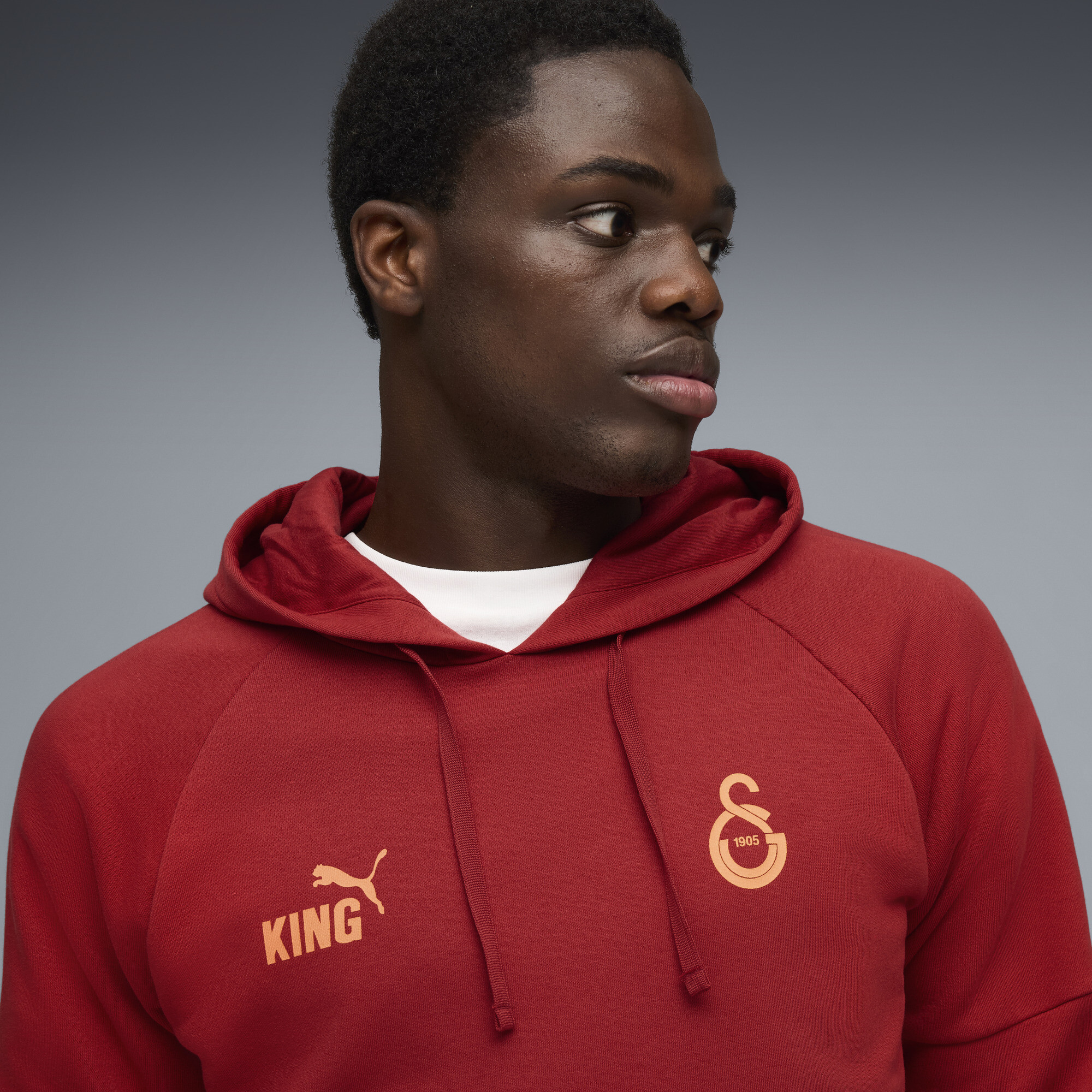 PUMA Galatasaray SK KING hoodie voor Heren, Rood, Maat 3XL thumbnail 5