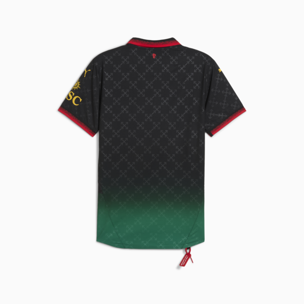 Camiseta original AC MILAN x OFF-WHITE™ para hombre, PUMA Black-Power Green, large-ARG