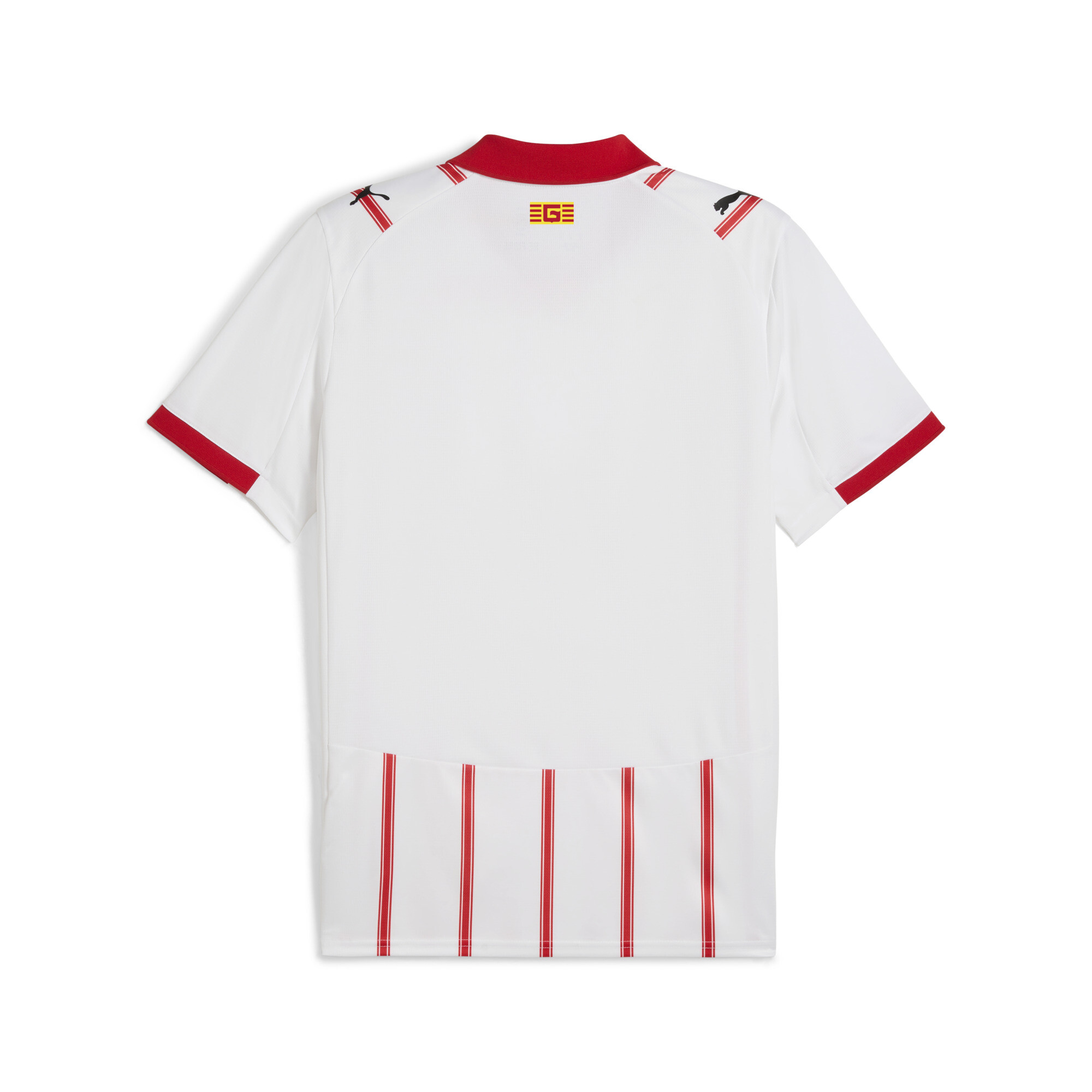 PUMA Girona FC 25/26 thuisshirt voor Heren, Rood/Wit, Maat XXL thumbnail 2