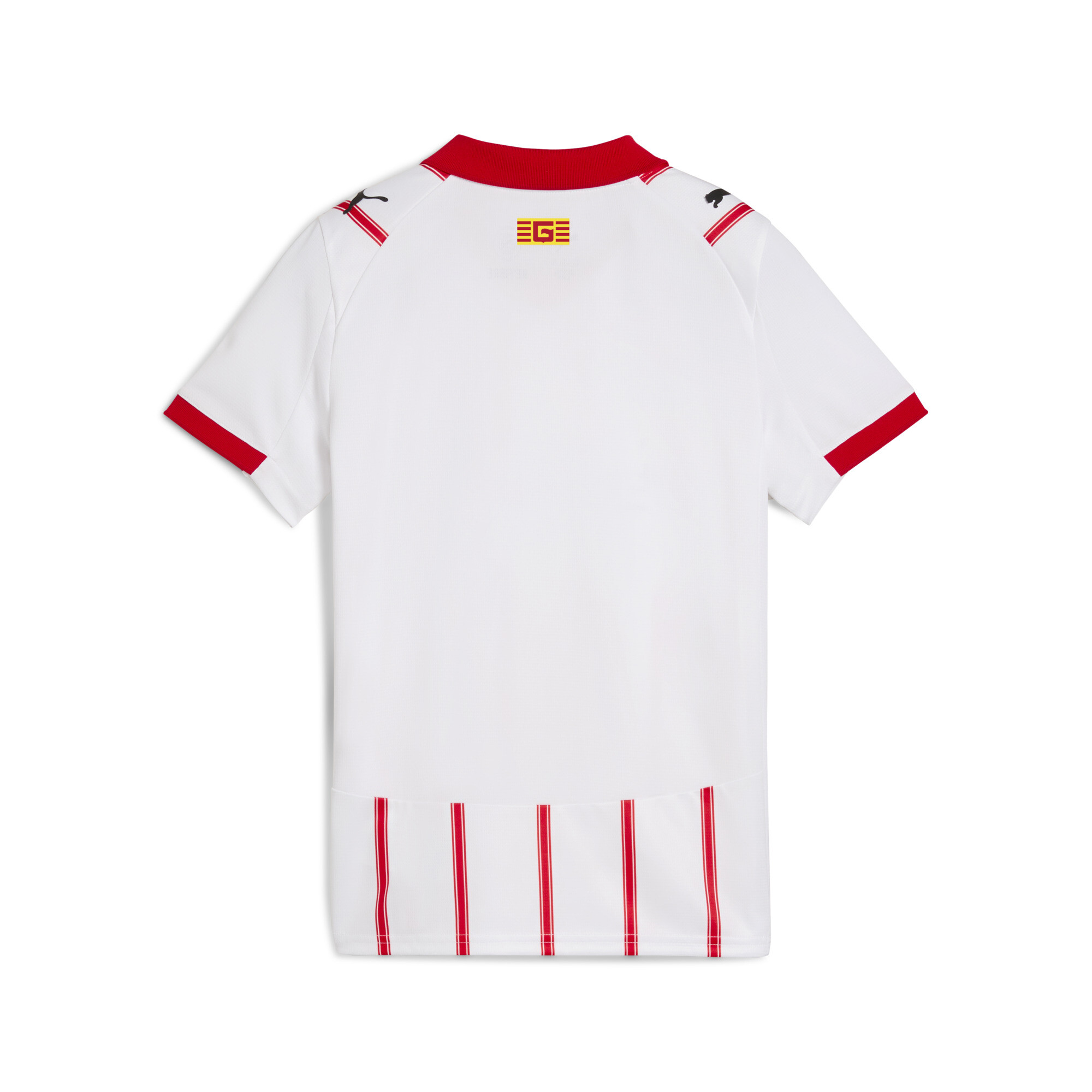 PUMA Girona FC 25/26 thuisshirt, Rood/Wit, Maat 2-3Y thumbnail 2