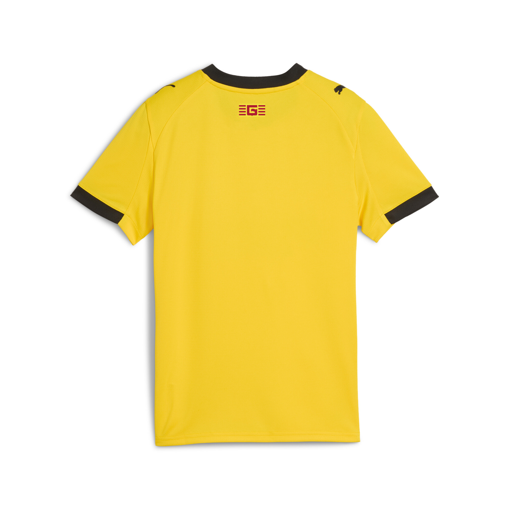 PUMA Girona FC 25/26 uitshirt, Rood/Geel, Maat 5-6Y thumbnail 2