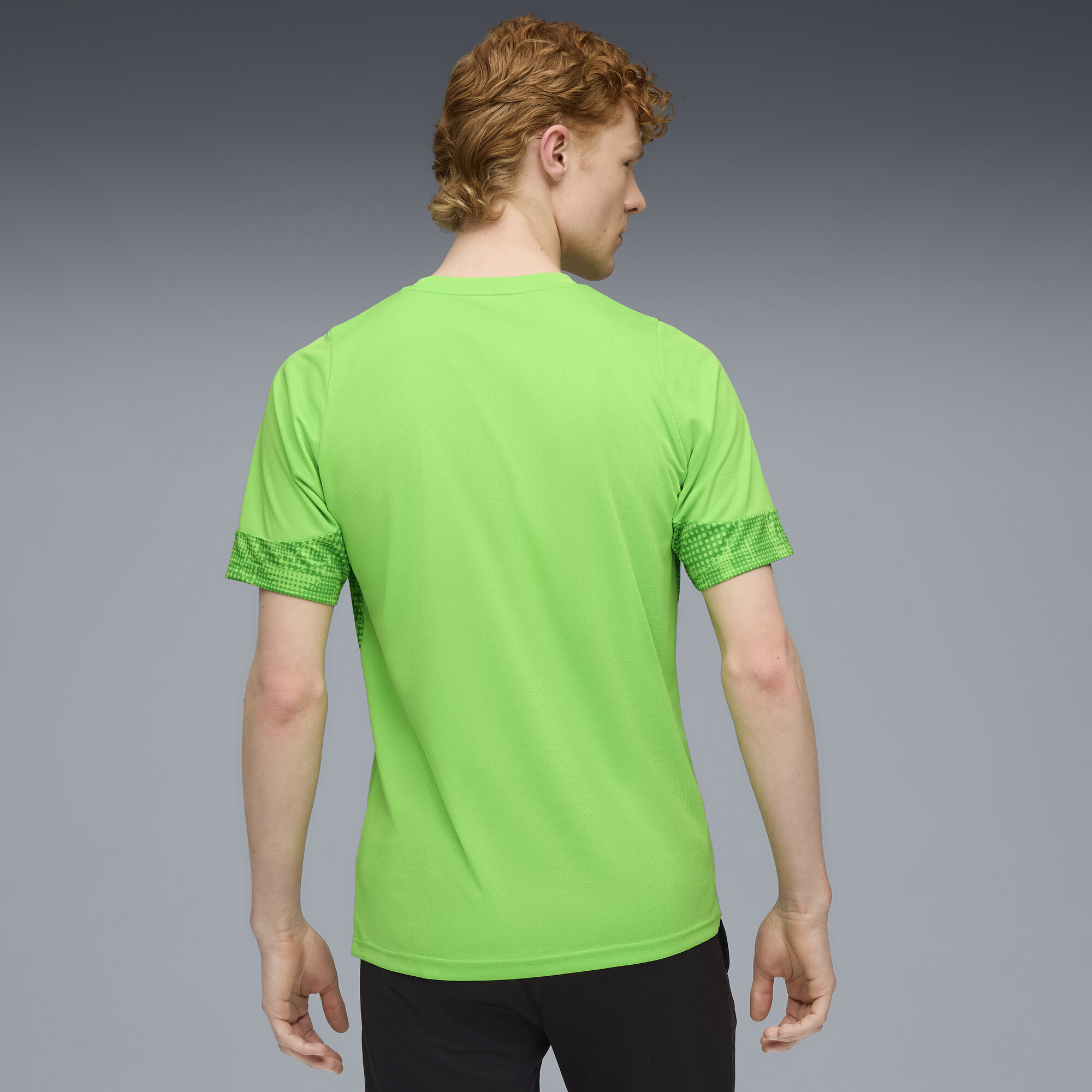 PUMA Girona FC Trainingsshirt voor Heren, Groen, Maat XL thumbnail 3