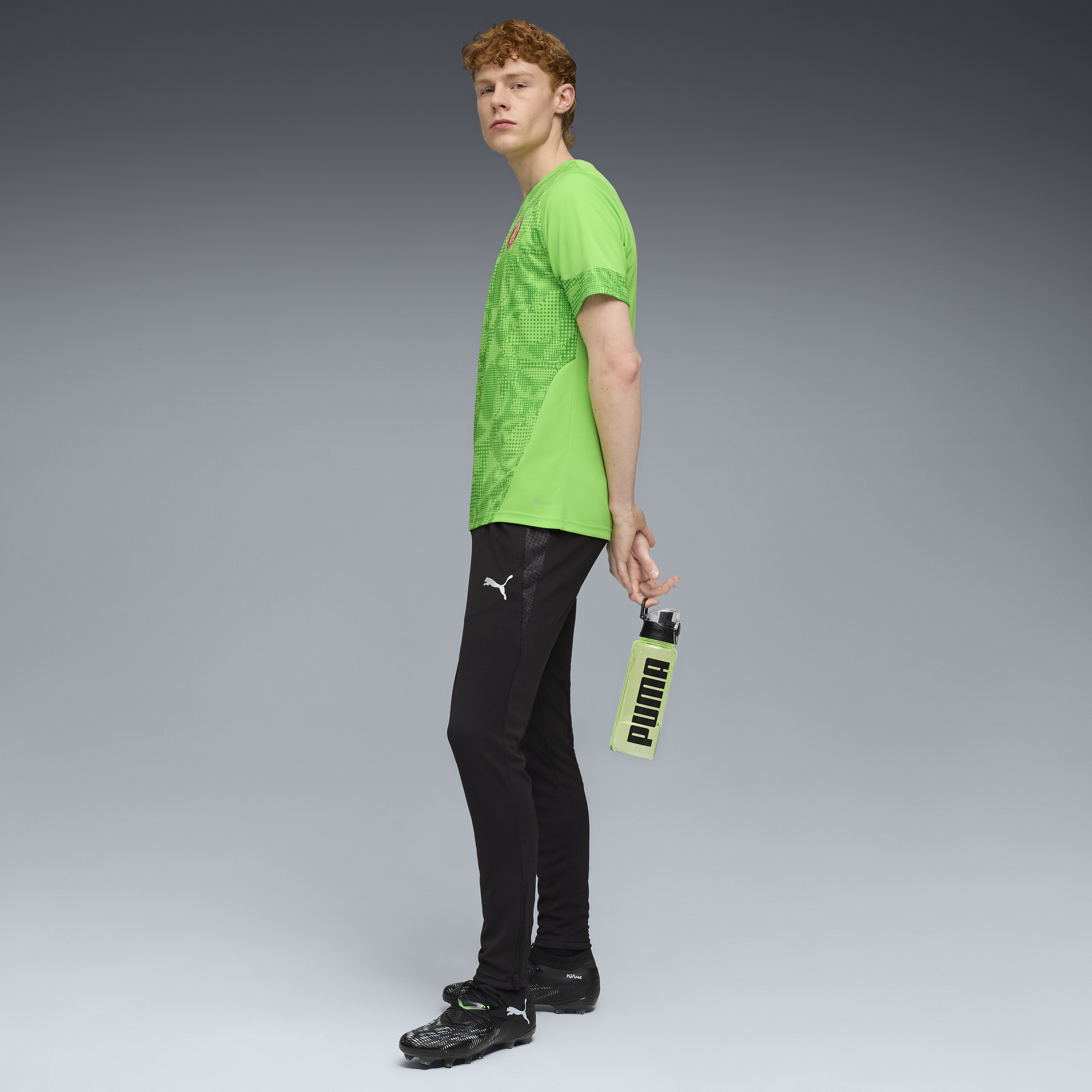 PUMA Girona FC Trainingsshirt voor Heren, Groen, Maat XL thumbnail 2