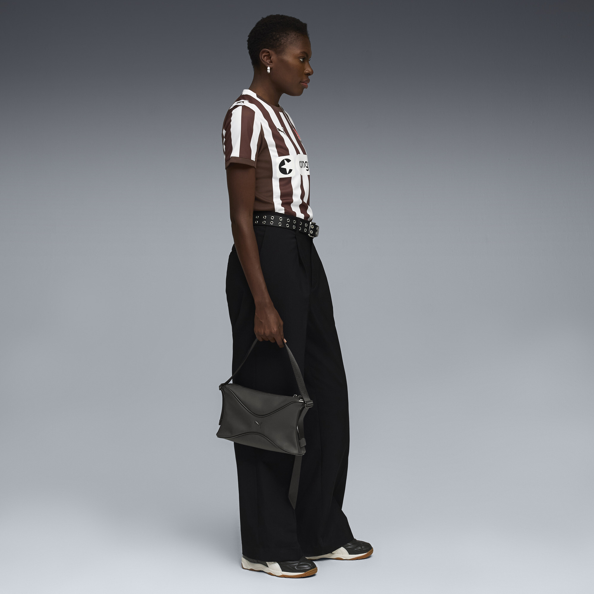 PUMA FC St. Pauli 25/26 thuisshirt voor Dames, Wit/Bruin, Maat L thumbnail 4