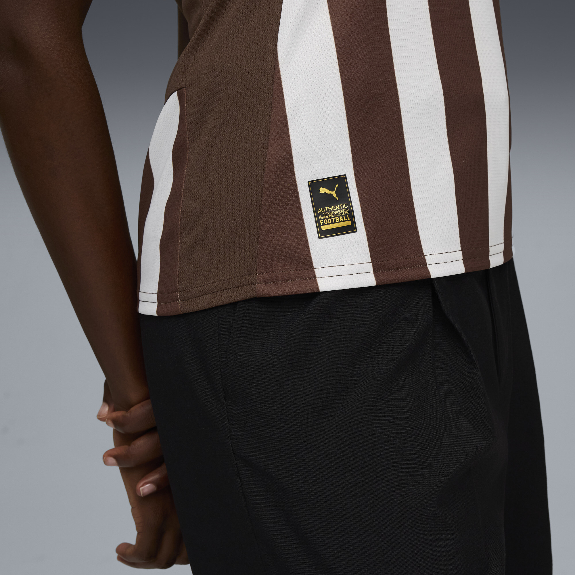 PUMA FC St. Pauli 25/26 thuisshirt voor Dames, Wit/Bruin, Maat L thumbnail 2