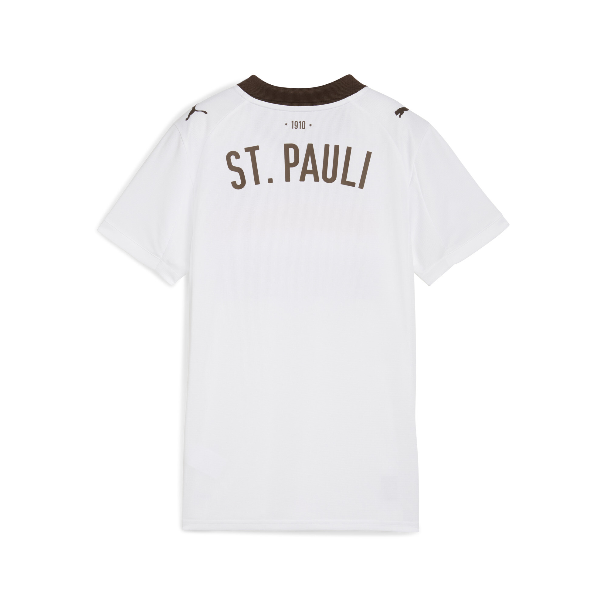 PUMA FC St. Pauli 25/26 uitshirt voor Dames, Wit/Bruin, Maat 3XL thumbnail 2