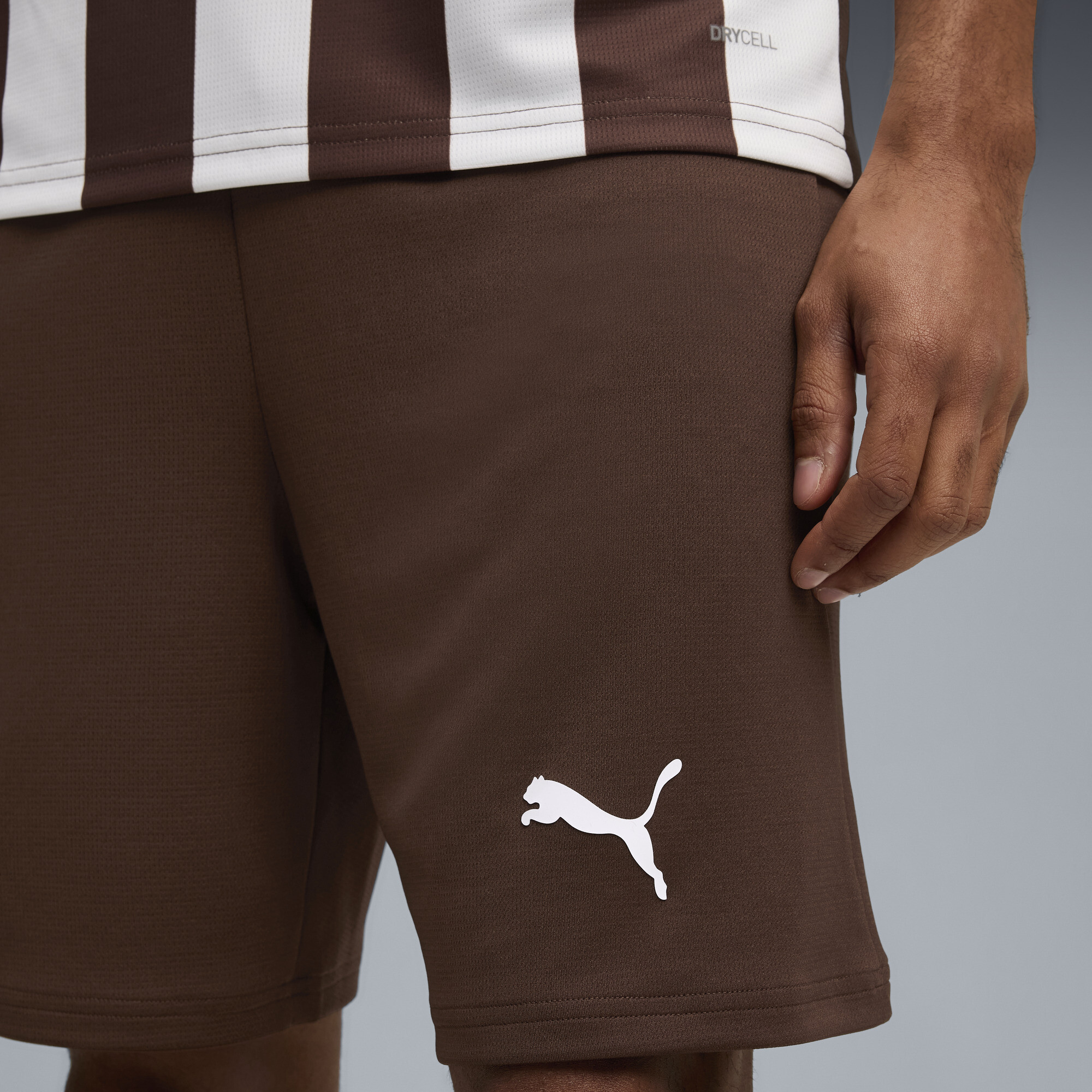 PUMA FC St. Pauli 25/26 short voor Heren, Bruin, Maat S thumbnail 5