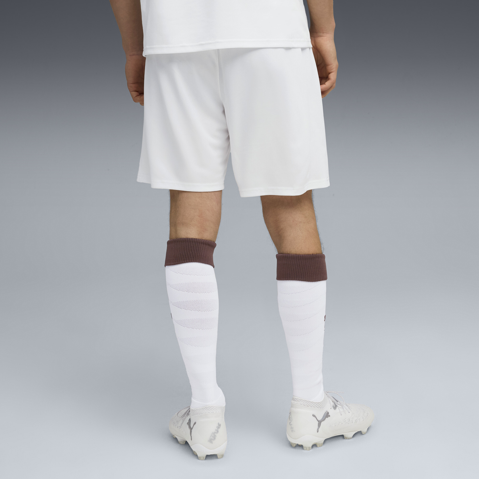 PUMA FC St. Pauli 25/26 short voor Heren, Wit/Bruin, Maat XL thumbnail 3