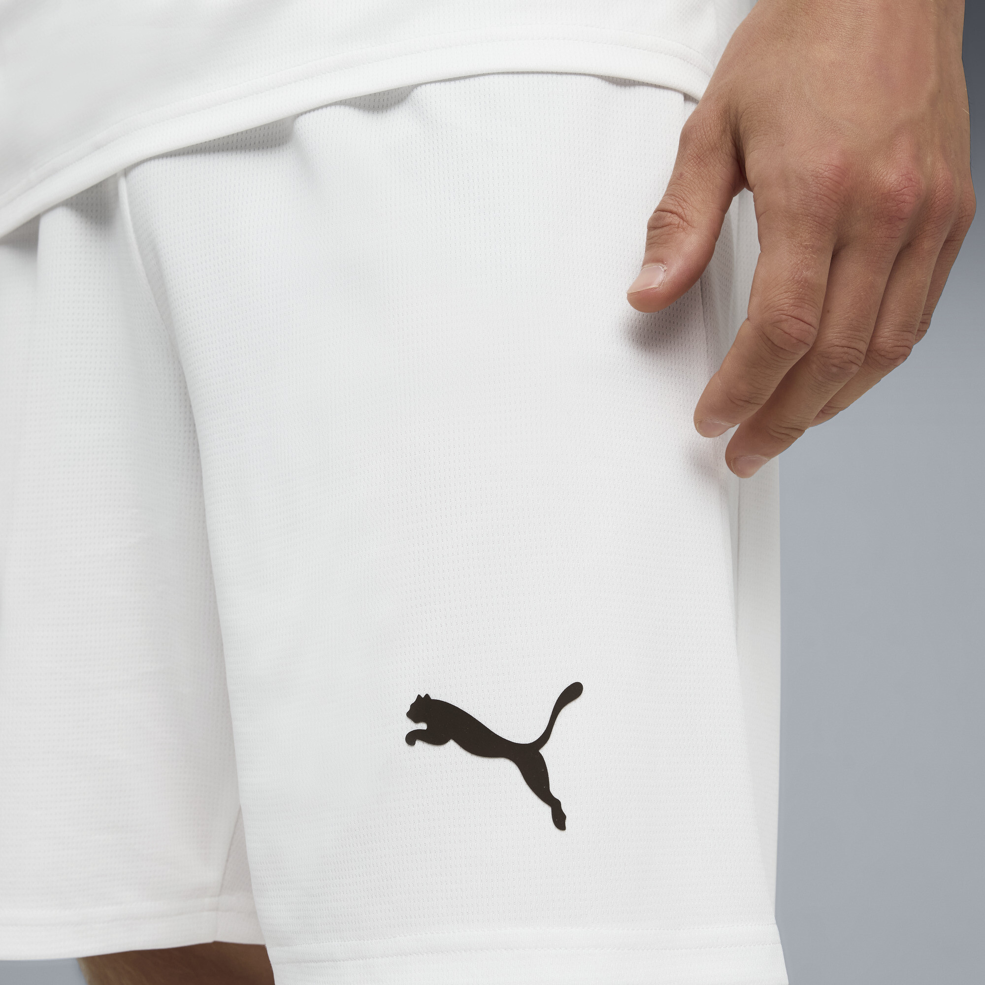 PUMA FC St. Pauli 25/26 short voor Heren, Wit/Bruin, Maat XL thumbnail 2