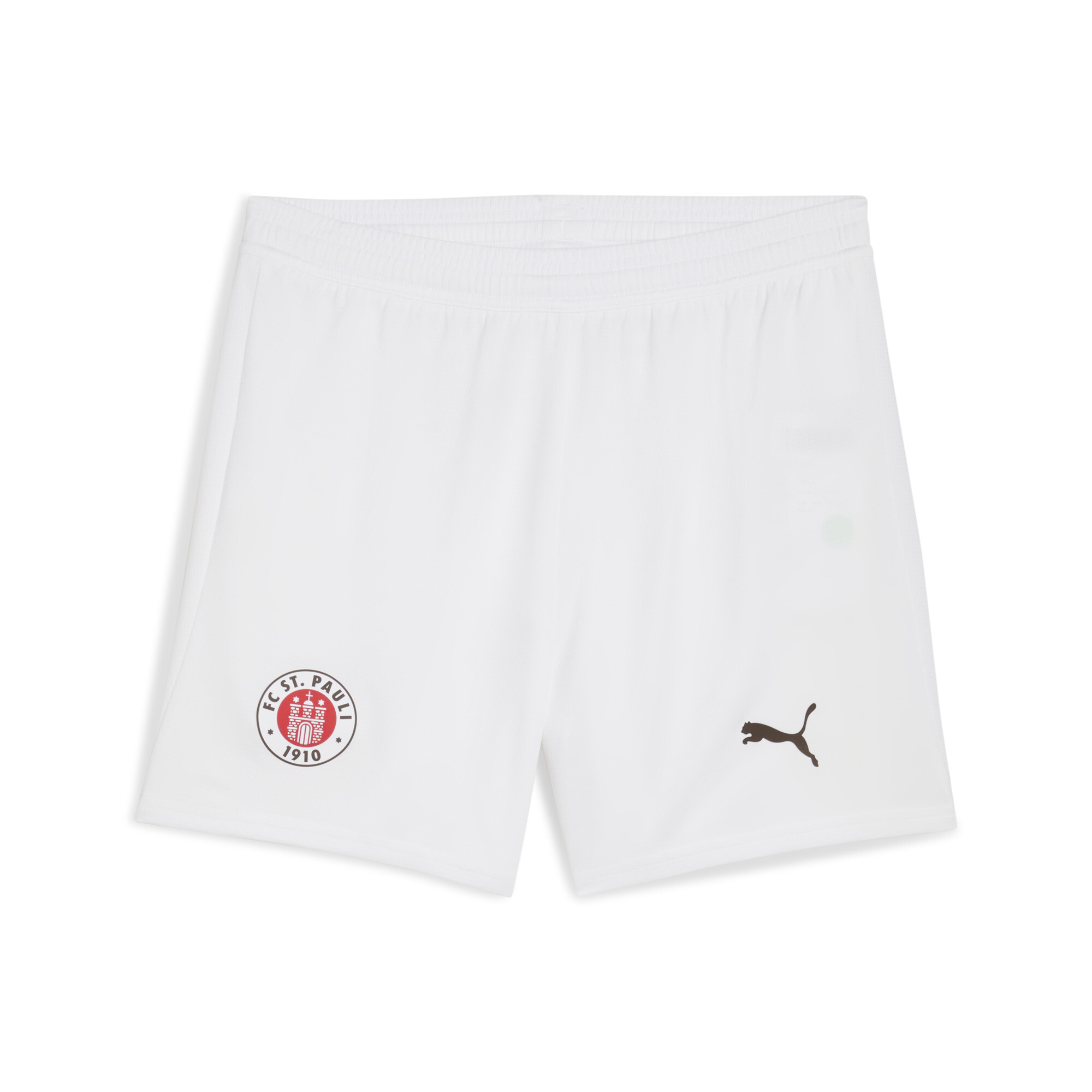 PUMA FC St. Pauli 25/26 short, Wit/Bruin, Maat 15-16Y thumbnail 3