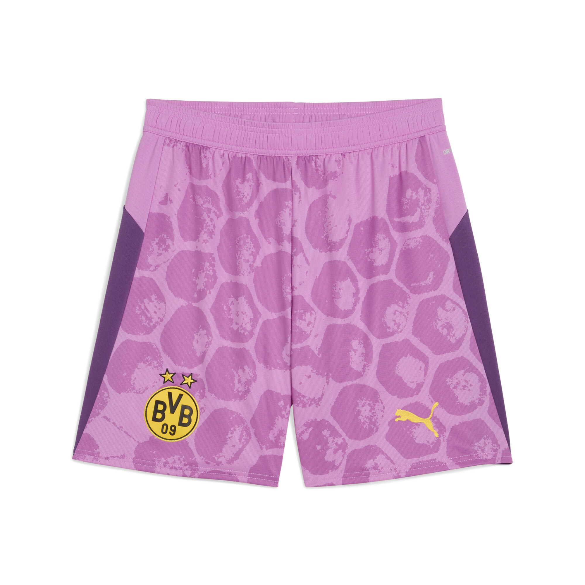 Puma KIDSUPER x BORUSSIA DORTMUND Shorts Herren | Mit Plain | Mauve Pop/Faster Yellow | Größe: XL