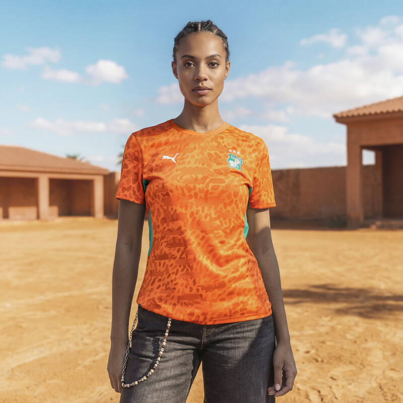 

Women's PUMA Côte D'Ivoire Football Home Jersey