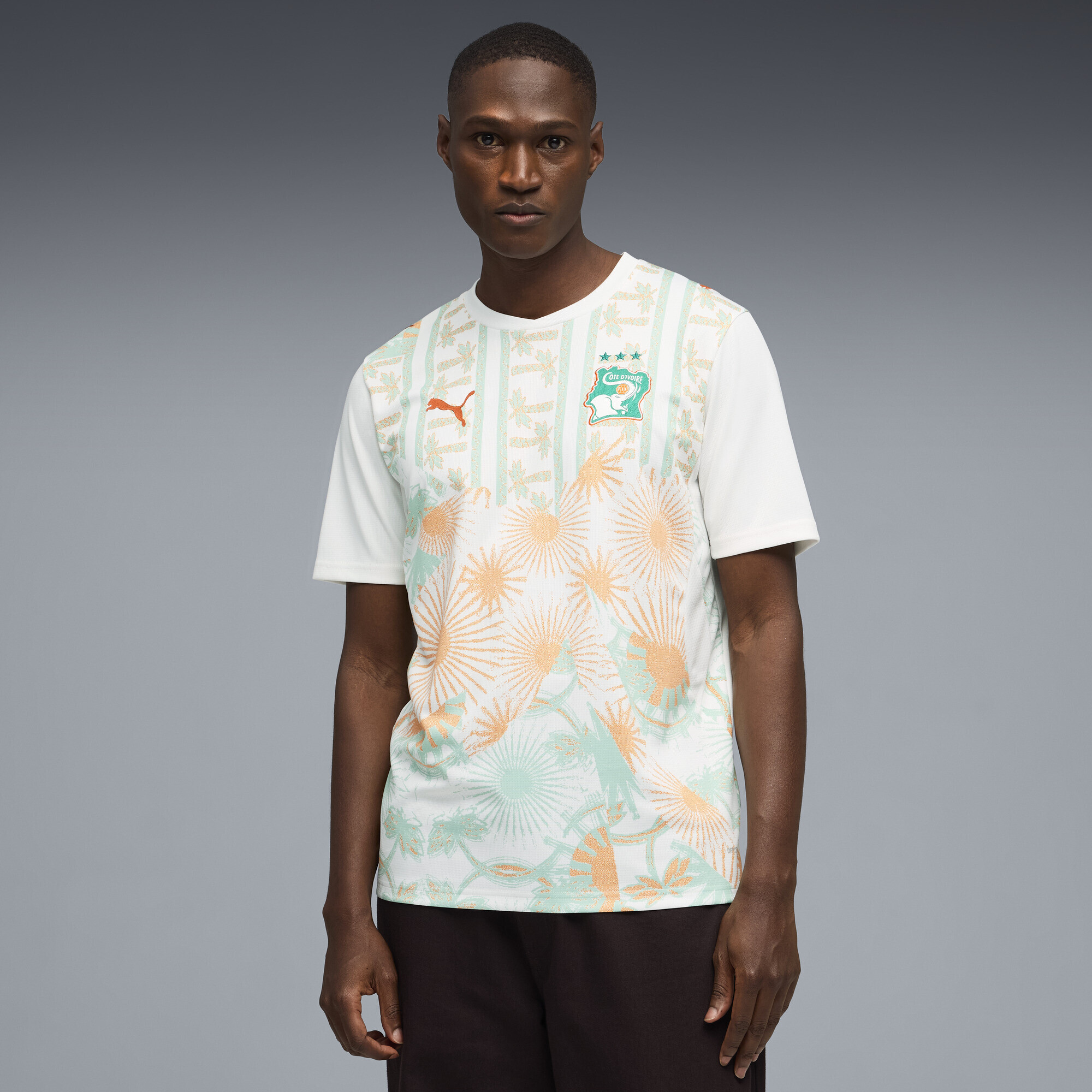 Vネックシャツ 神村学園 2色セット PUMA