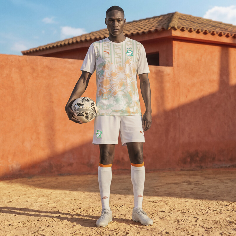 Men's PUMA FIF Sweat-Wicking Above-Knee Replica Shorts
