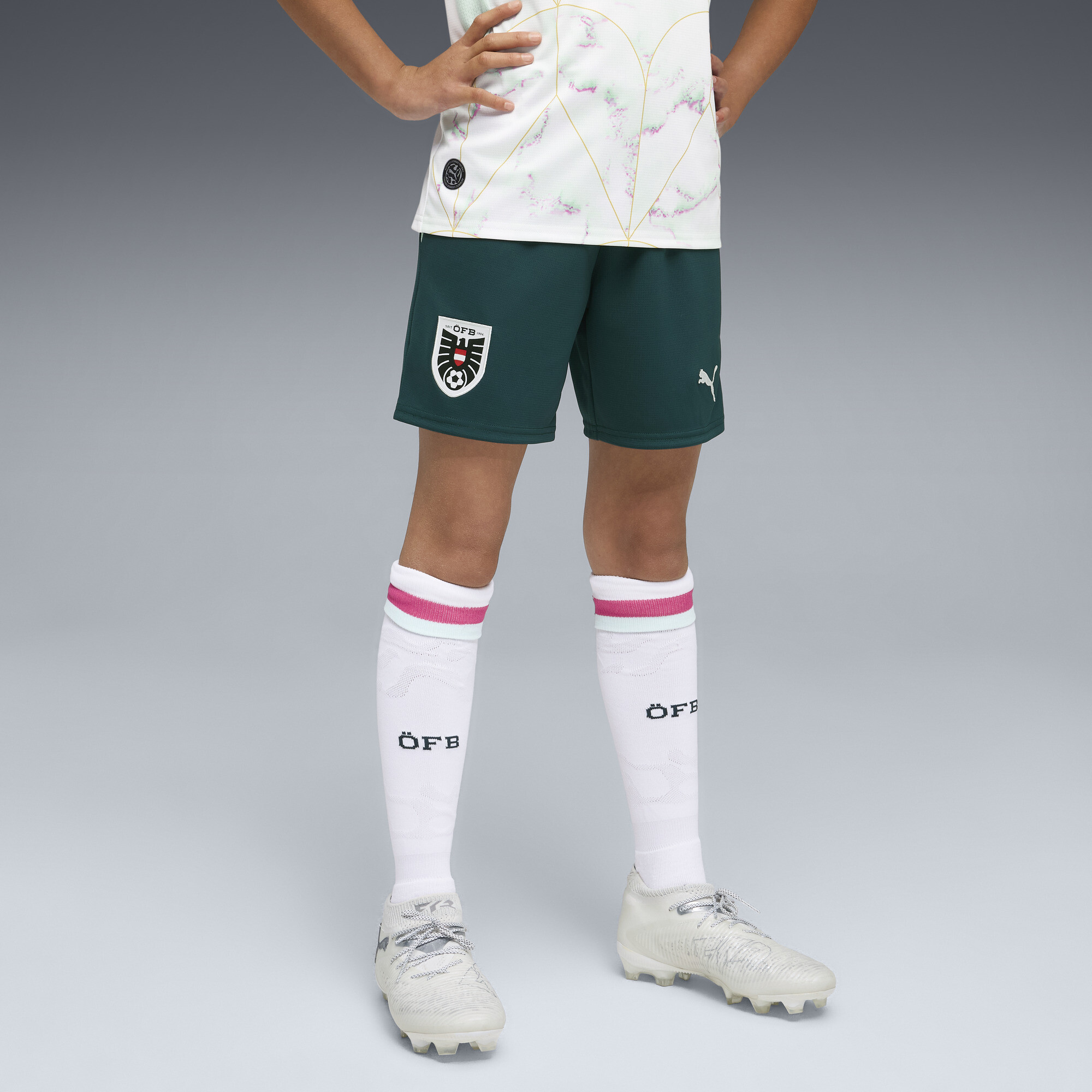 PUMA Short Autriche 2026 Enfant et Adolescent Vêtements 11 12Y - vue 2