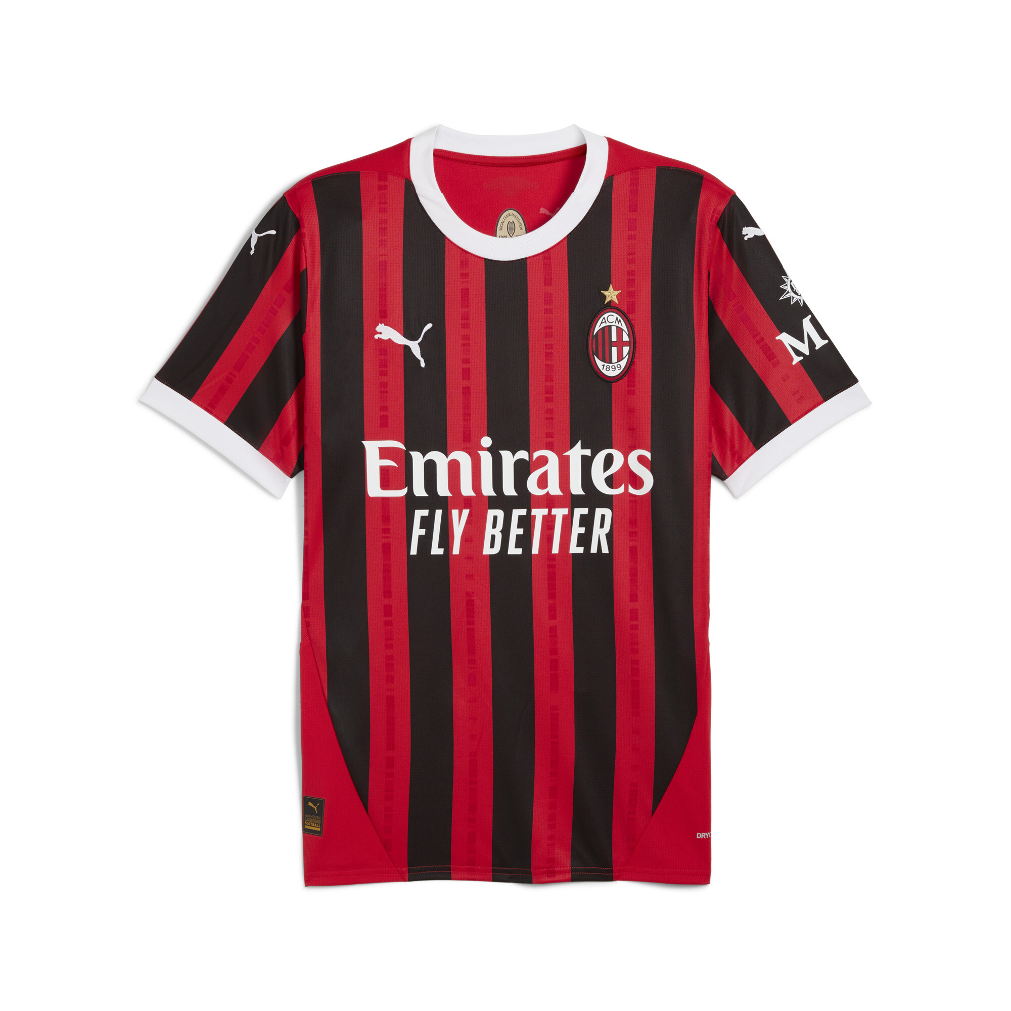 Puma AC Milan 24/25 Heimtrikot Pulisic Herren | Mit Other Pattern | Red/Black | Größe: S