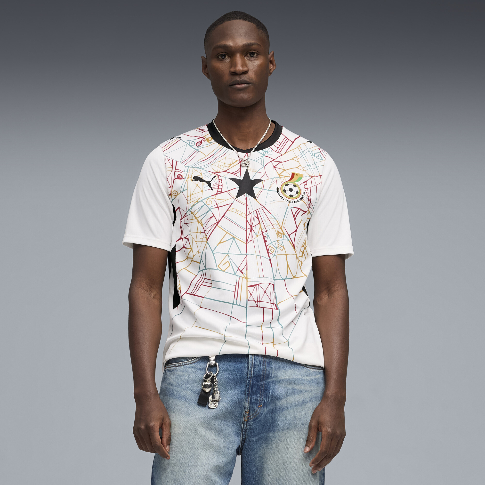 Camiseta Ghana Local para hombre