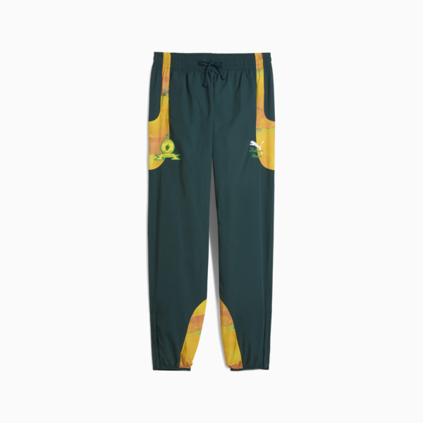 KidSuper MSFC Travel Pant, Green Terrain-Pelé Yellow, large-ZAF