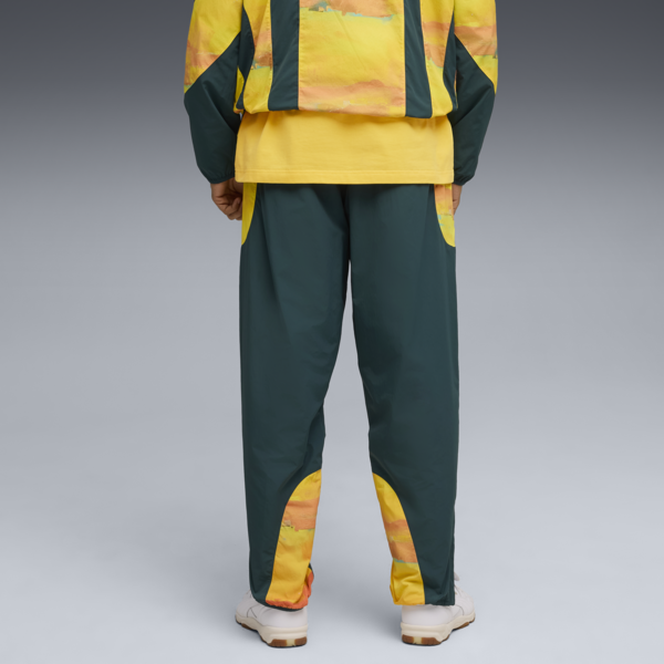 KidSuper MSFC Travel Pant, Green Terrain-Pelé Yellow, large-ZAF