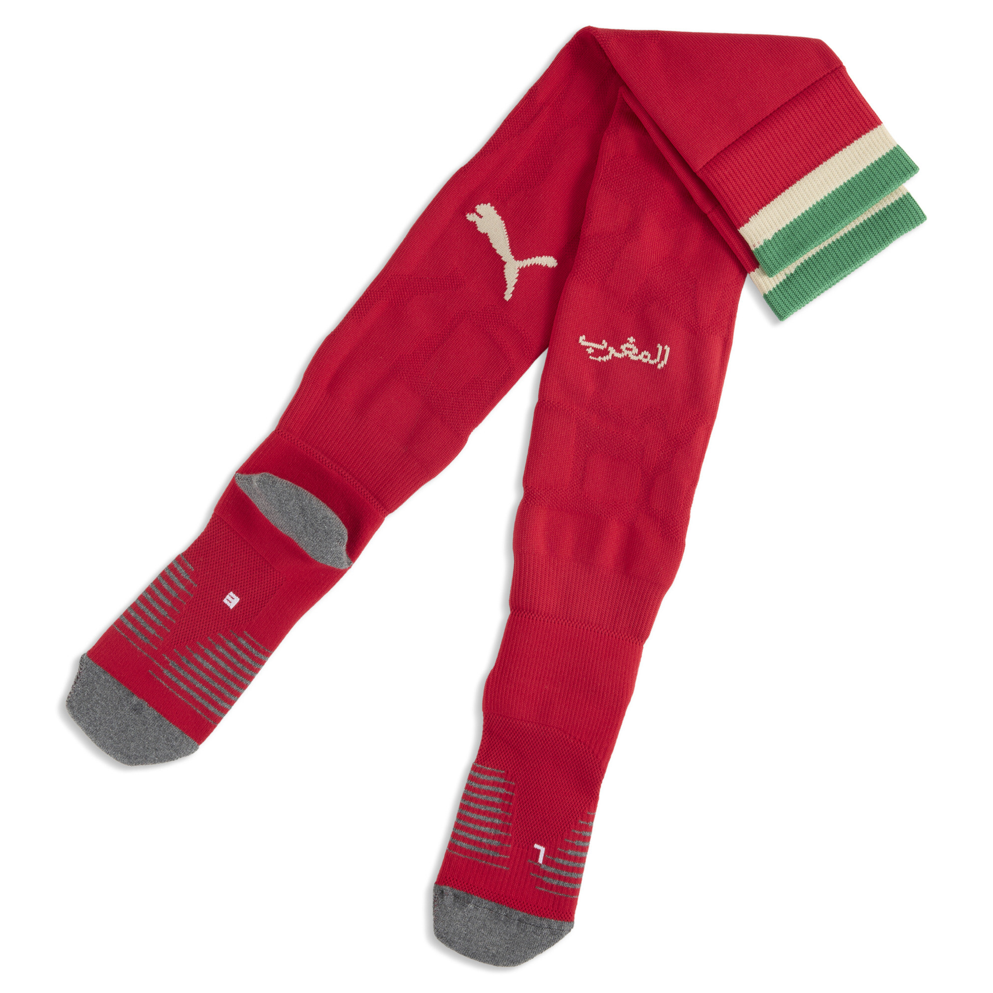 PUMA Chaussettes de football rayées Maroc 2026 Homme Vêtements 39 - vue 1
