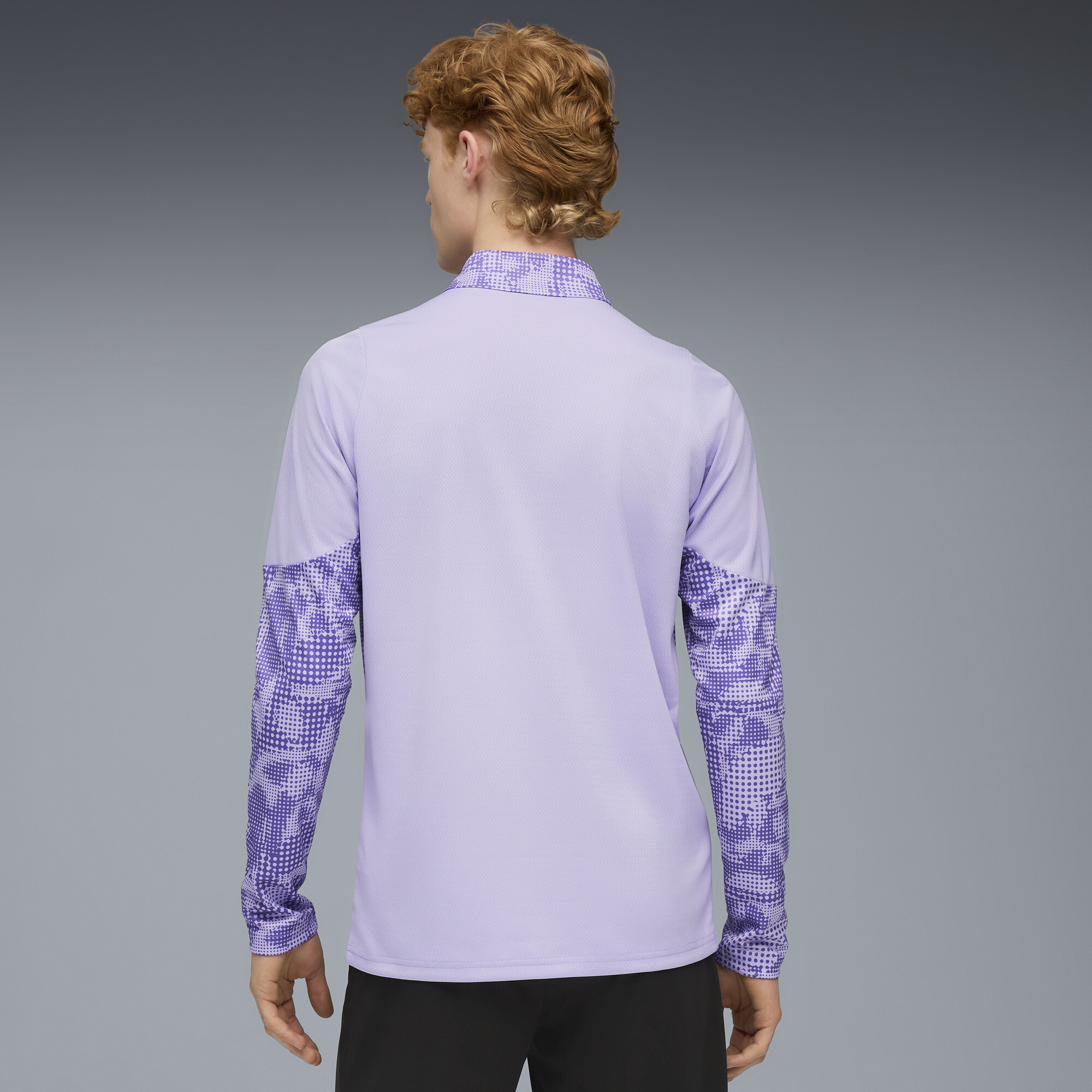 PUMA FC St. Pauli trainingstop met kwartrits voor Heren, Zwart, Maat XS thumbnail 3