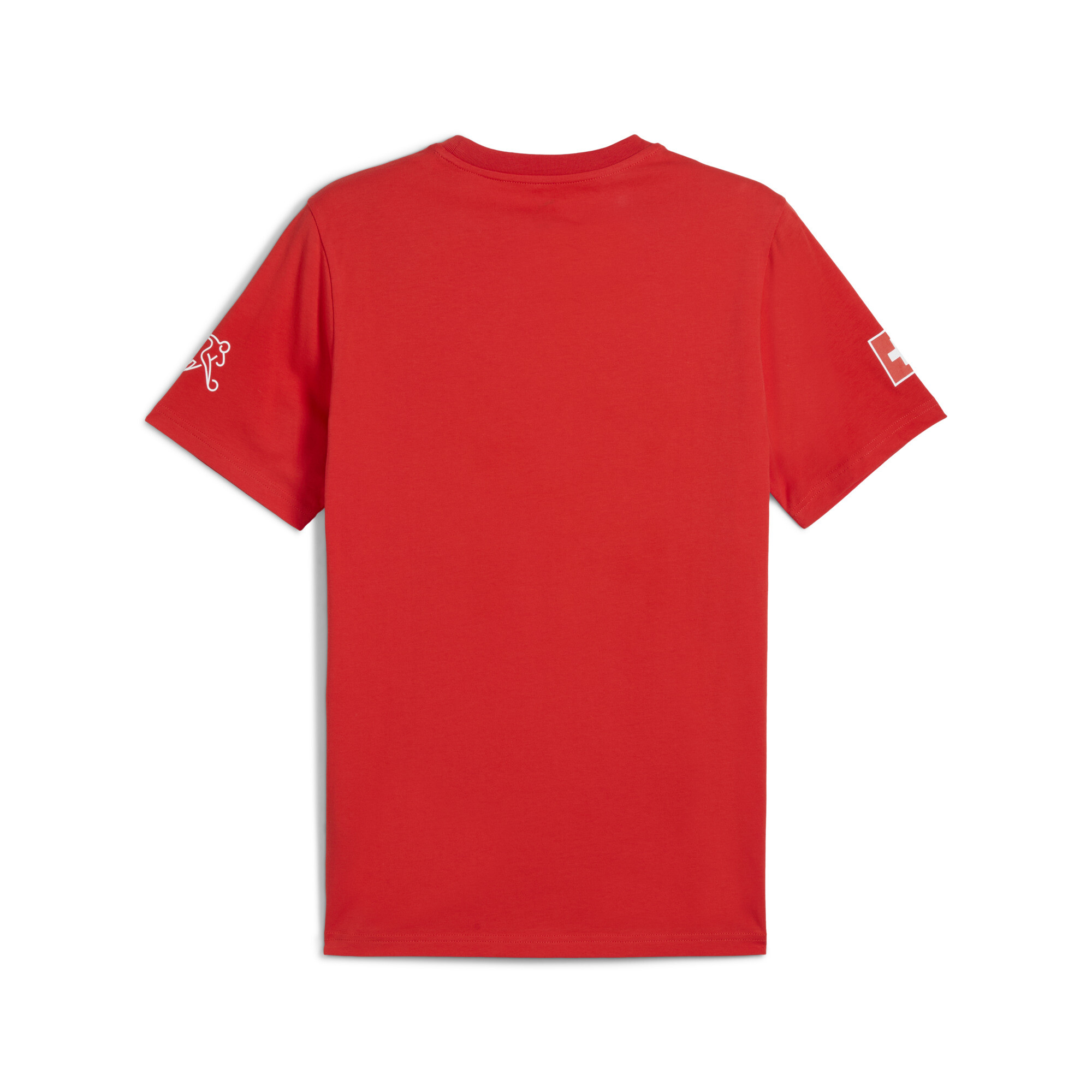 PUMA Zwitserland ftblCulture T-shirt voor Heren, Rood/Wit, Maat M thumbnail 2