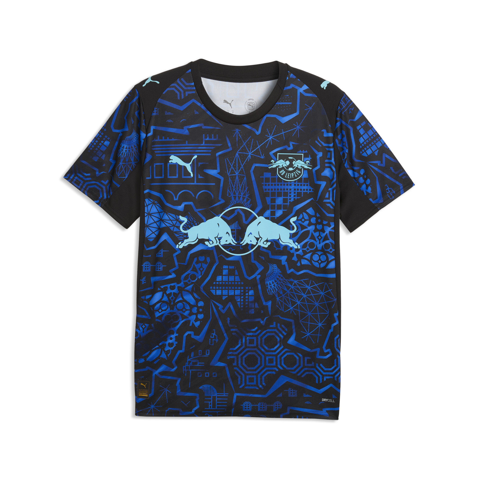 PUMA RB Leipzig Special Edition voetbalshirt voor Heren, Blauw/Zwart, Maat M thumbnail 3