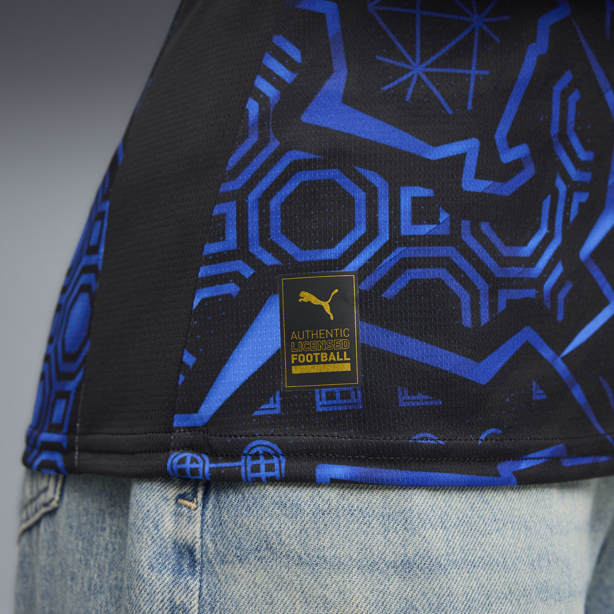 PUMA RB Leipzig Special Edition voetbalshirt voor Dames, Blauw/Zwart, Maat XS thumbnail 2