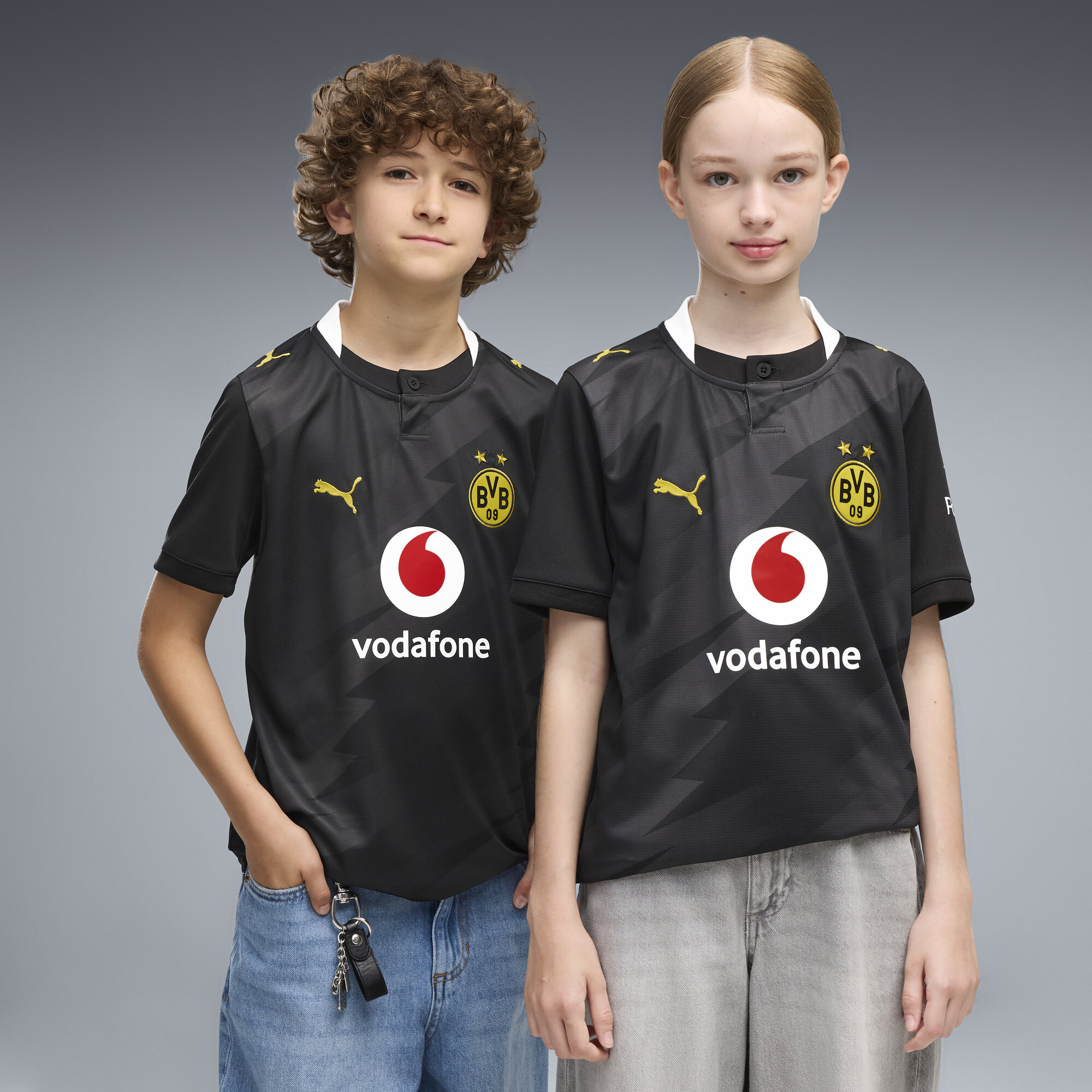 PUMA Maillot Away 2627 Borussia Dortmund Enfant et Adolescent Vtements Noir 11-12Y 80 €