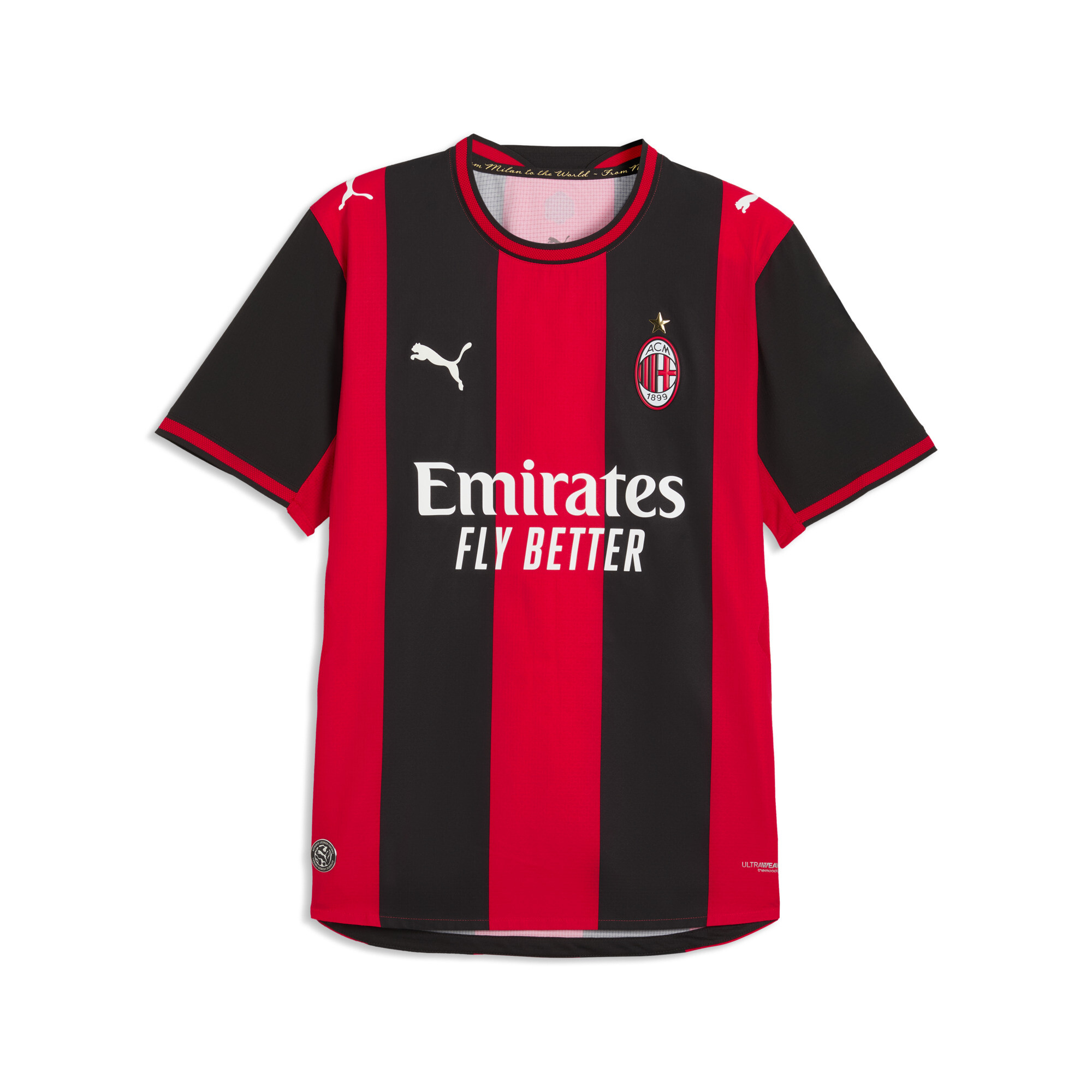 PUMA AC Milan 26/27 Authentic Heimtrikot Herren, Accessoires, Schwarz, 3XL