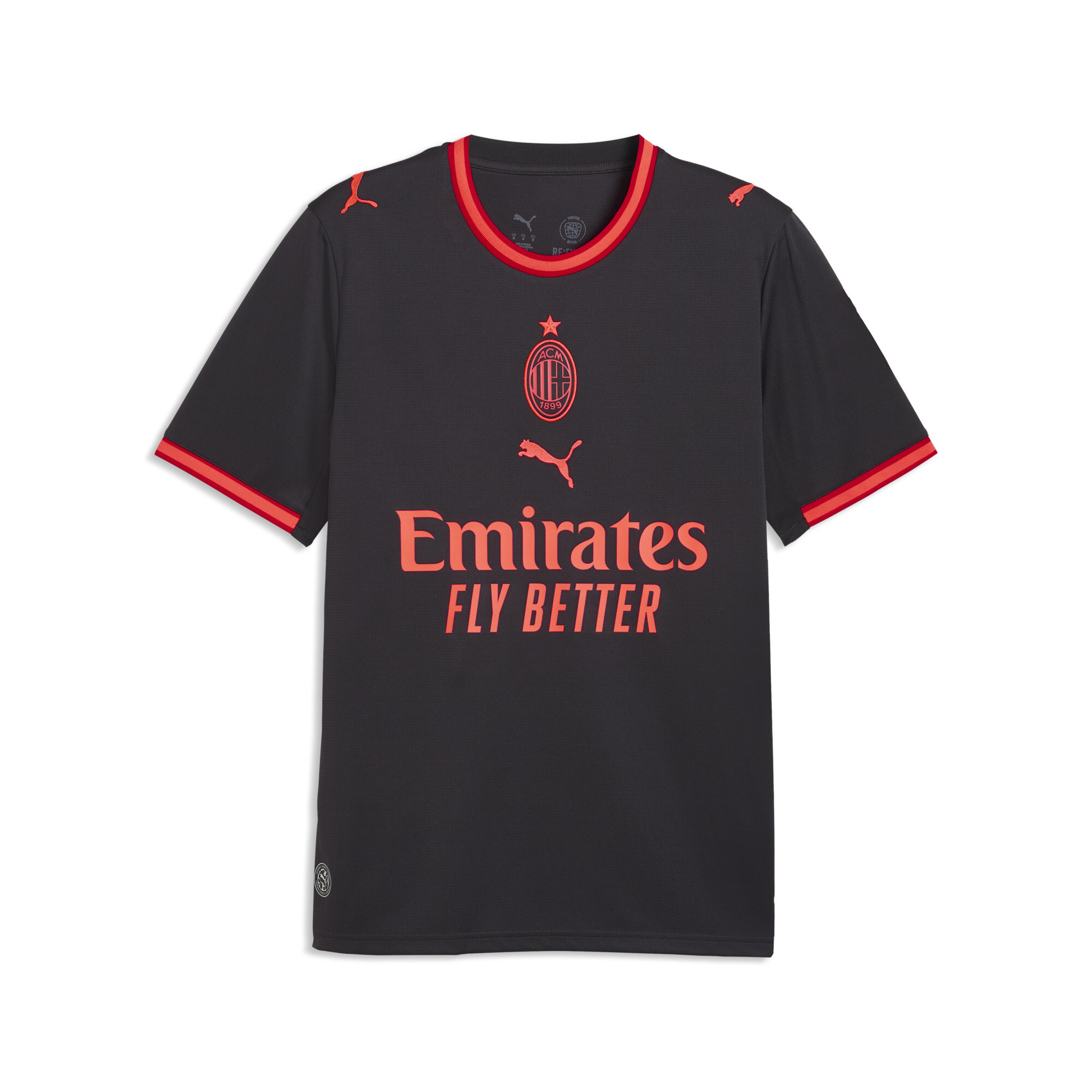 PUMA Maillot Third 2627 AC Milan Homme Accessoires Gris XL 100$