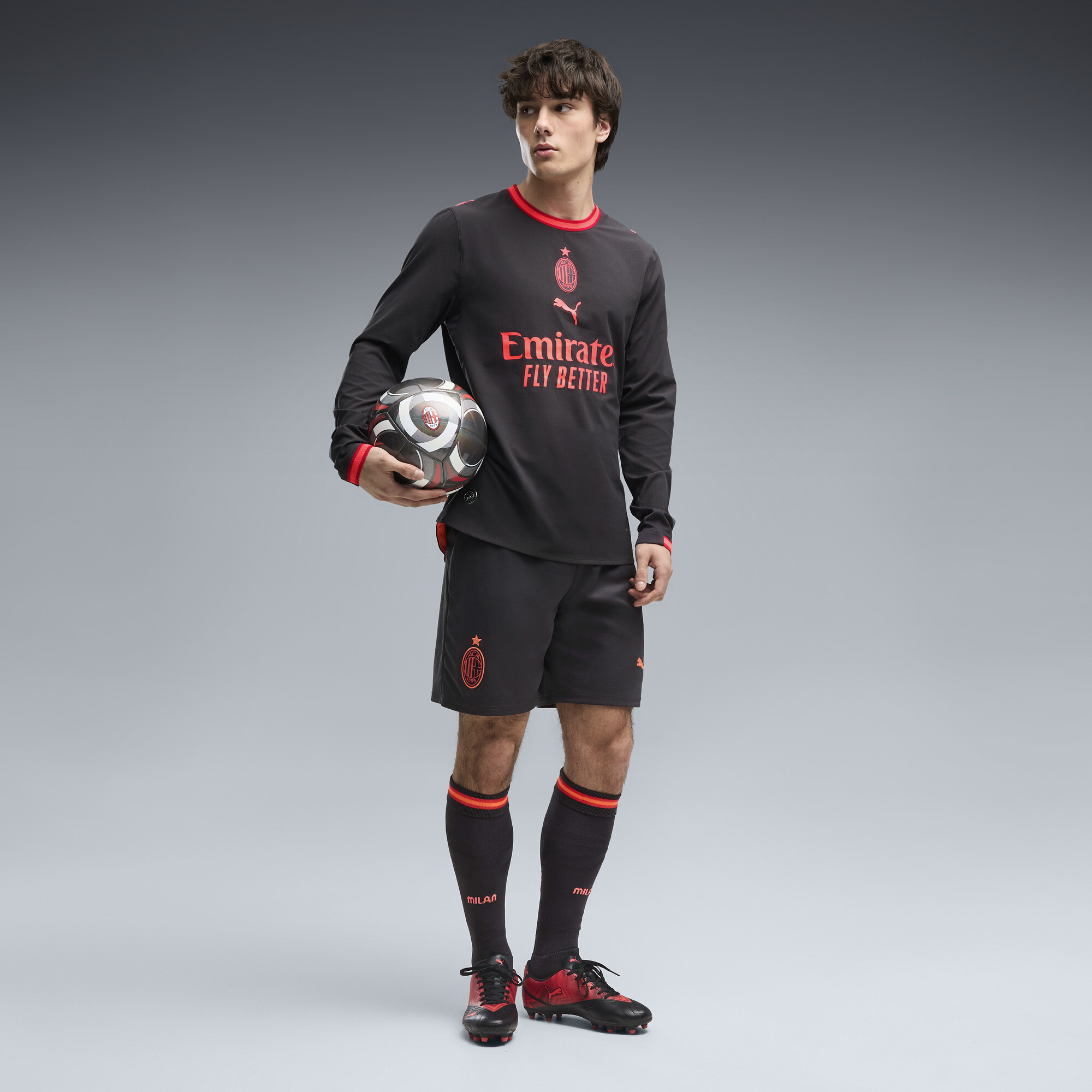 PUMA Short 2627 AC Milan Homme Accessoires Gris XS 45$