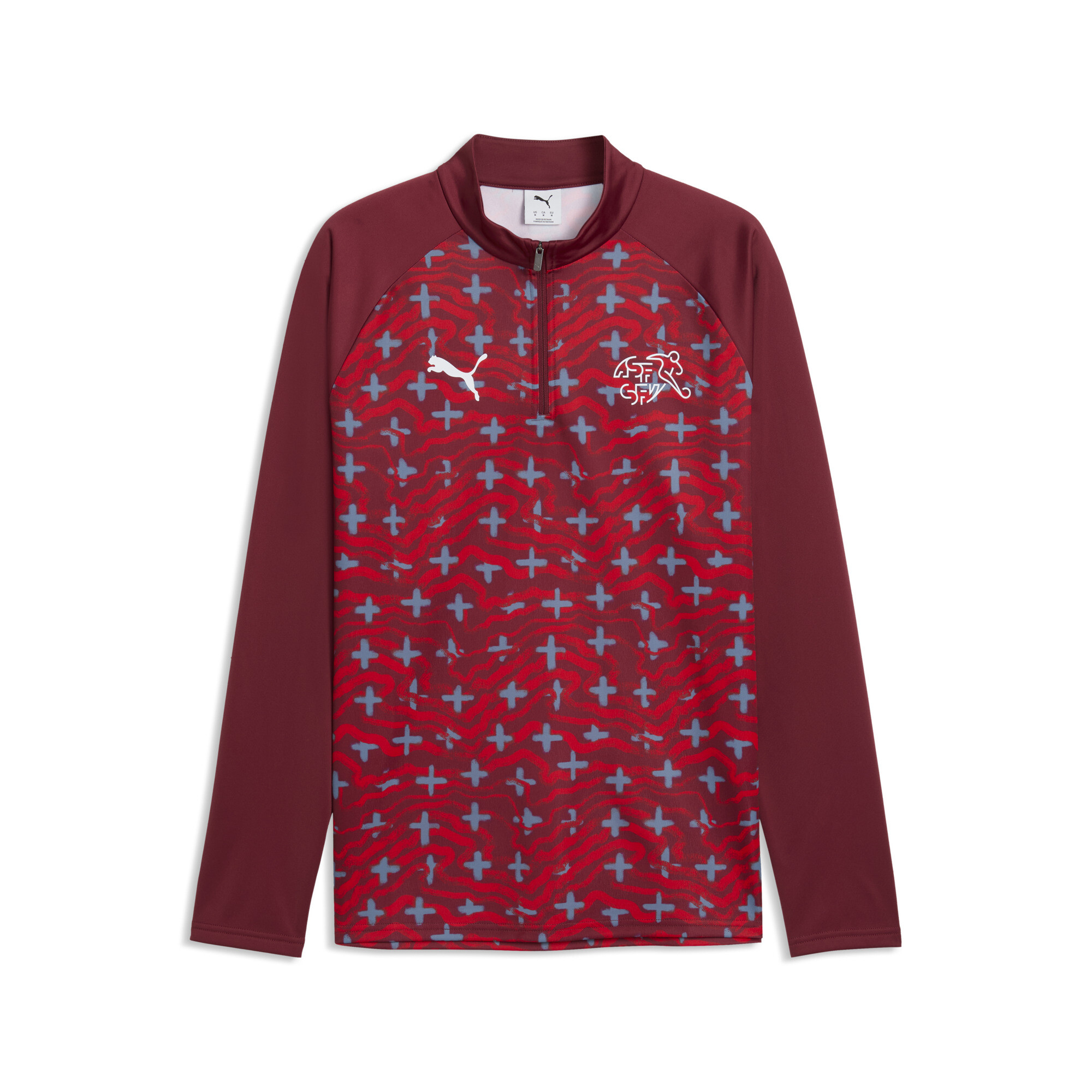 PUMA Haut d’échauffement 14 zip Suisse Homme Accessoires - vue 1