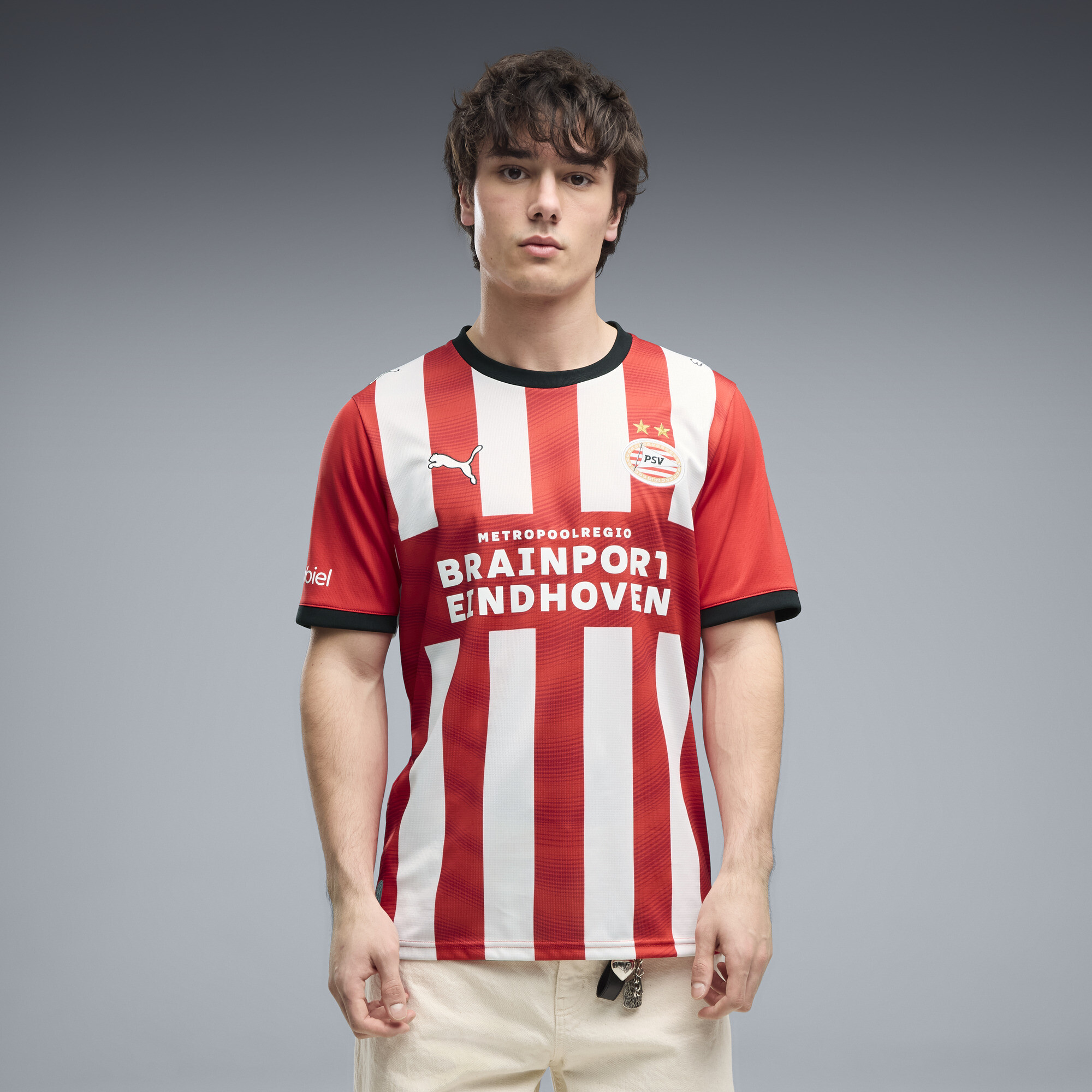 PUMA PSV Eindhoven 26/27 Heimtrikot Herren, Accessoires, Rot, L