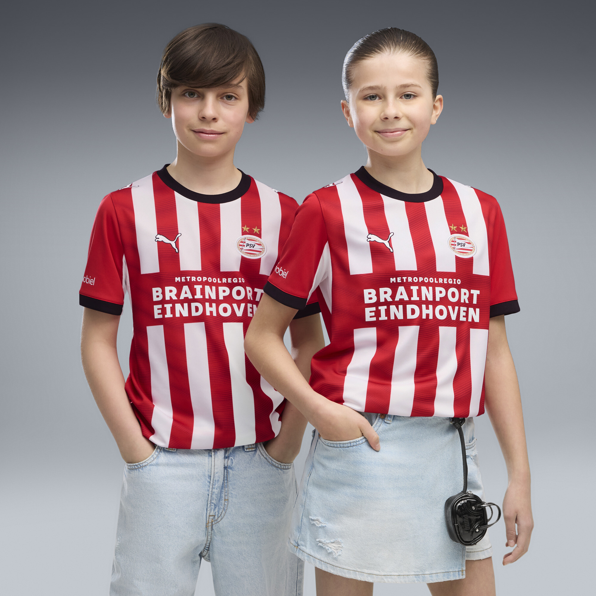 PUMA Maillot Home 2627 PSV Eindhoven Enfant et Adolescent Vtements Rouge 7-8Y 80 €