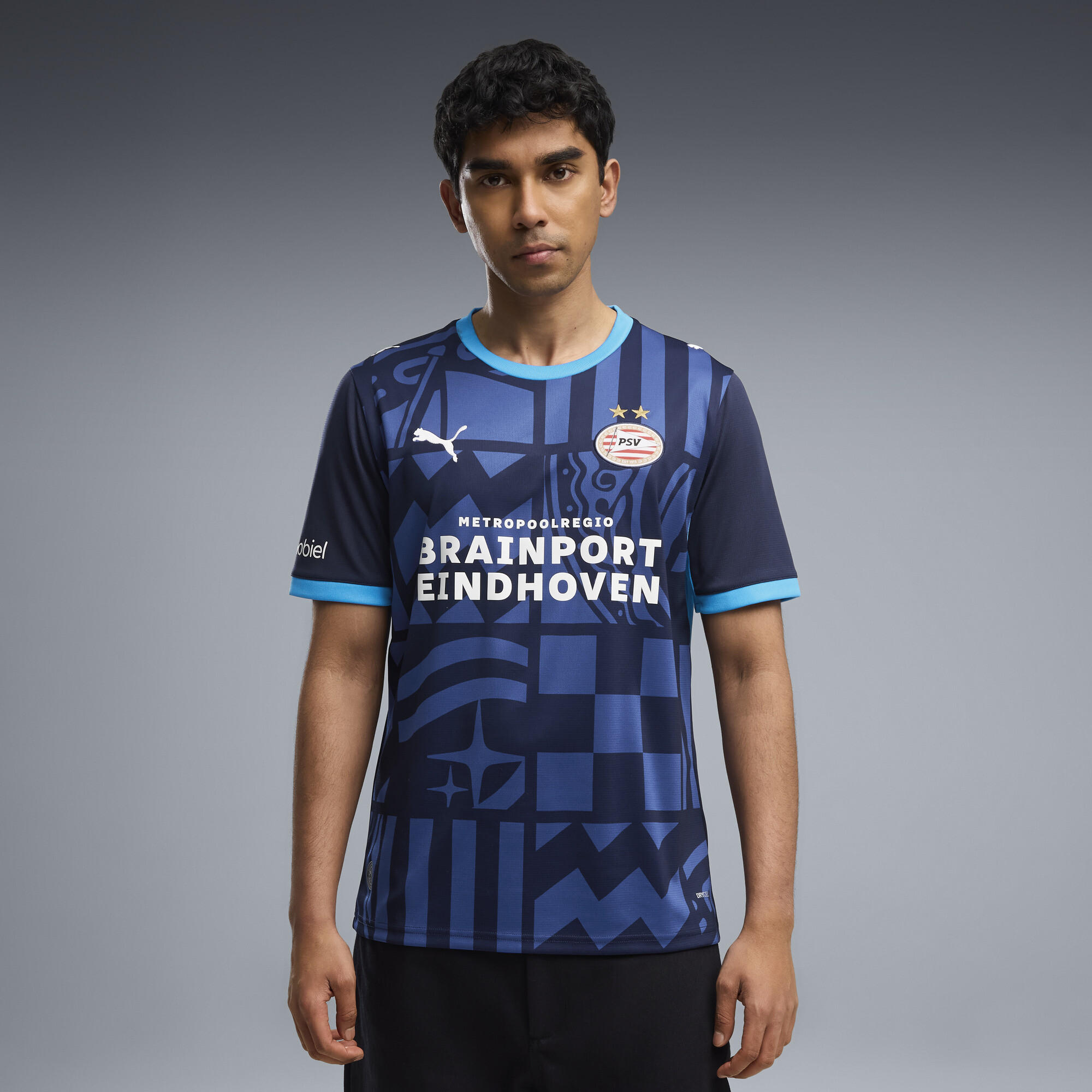PUMA PSV Eindhoven 26/27 Ausweichtrikot Herren, Kleidung, Blau, L