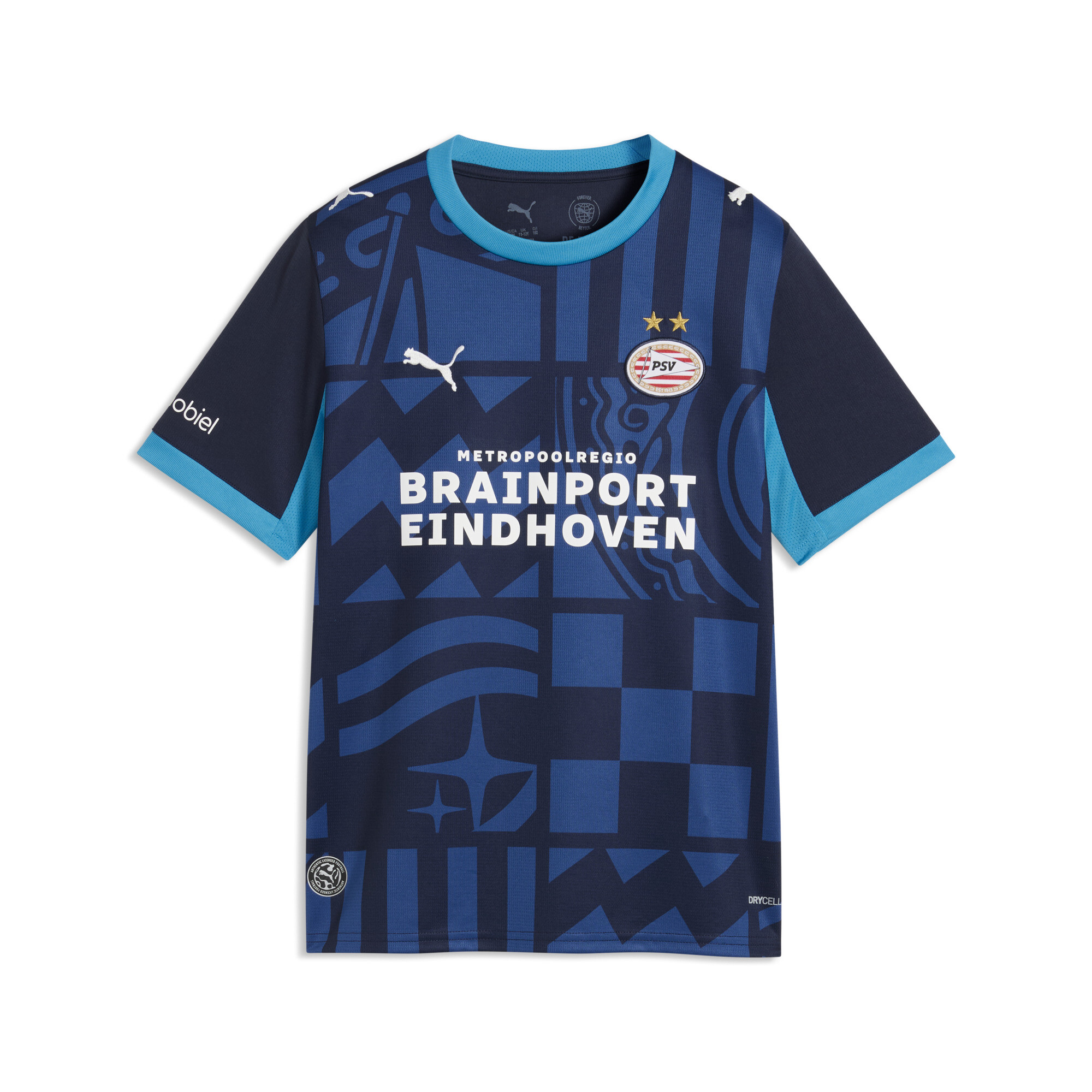PUMA PSV Eindhoven 26/27 Ausweichtrikot Teenager, Accessoires, Blau, 13-14Y