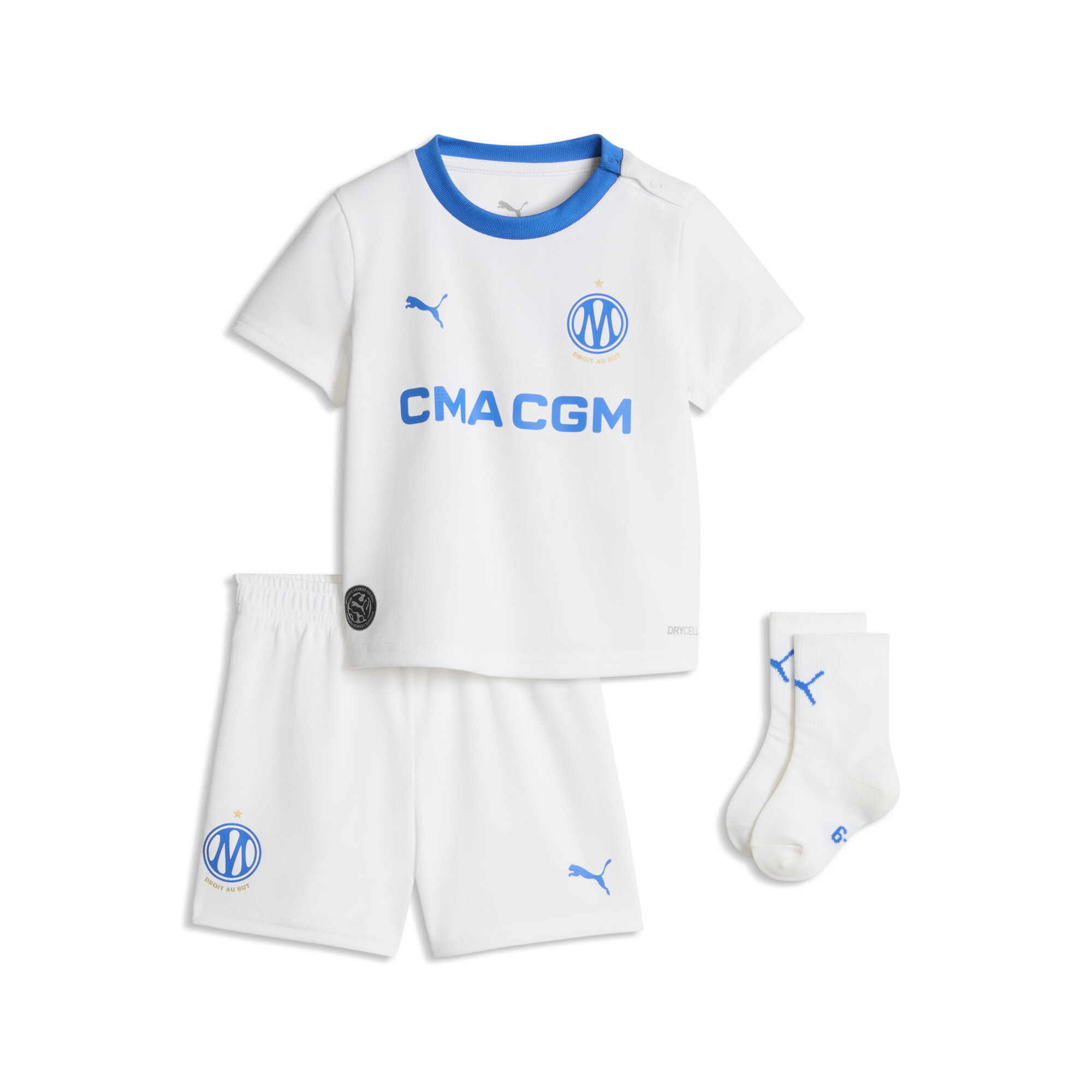 PUMA Babykit Olympique de Marseille Bébé Vêtements 4 6M
