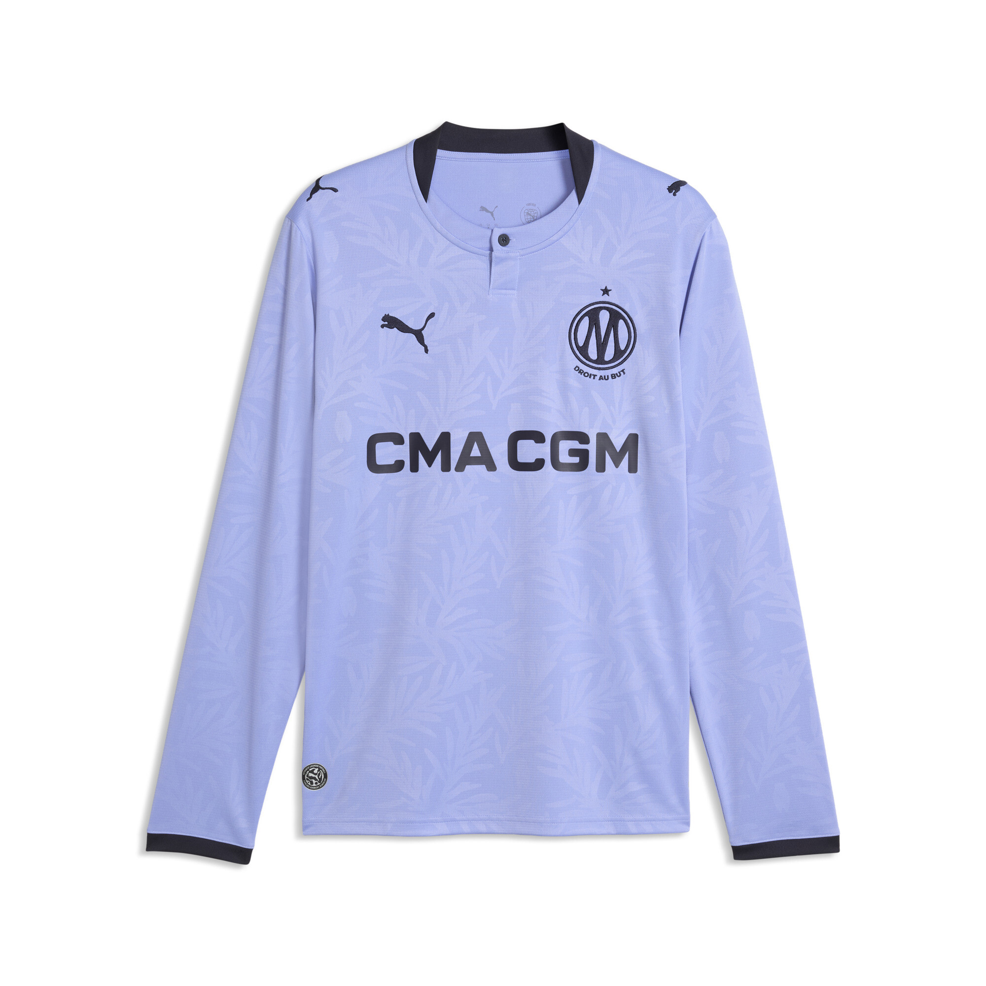 PUMA Maillot manches longues Third 2627 Olympique de Marseille Homme Accessoires Violet S 110$
