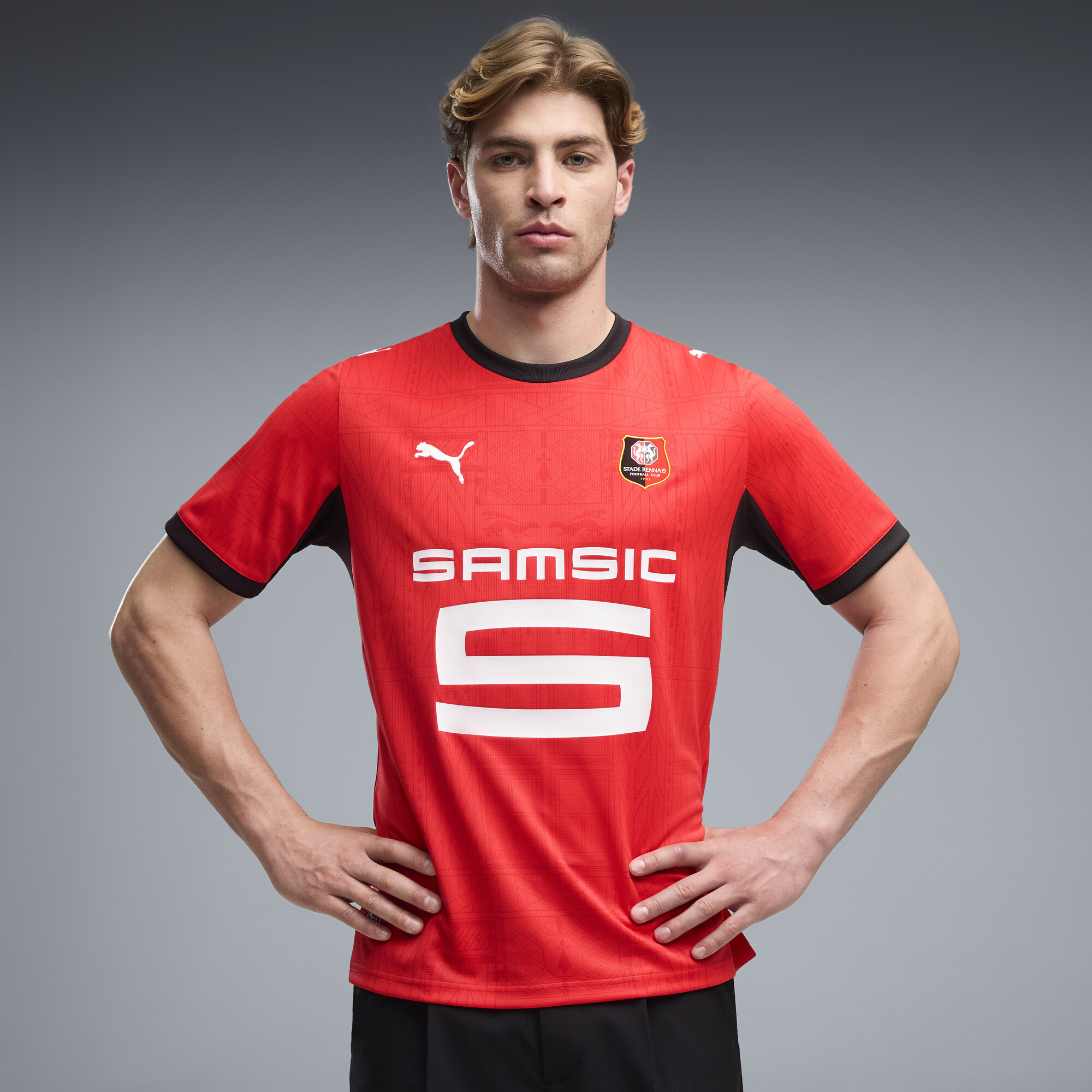 PUMA Maillot Home 2627 Stade Rennais FC Vêtements